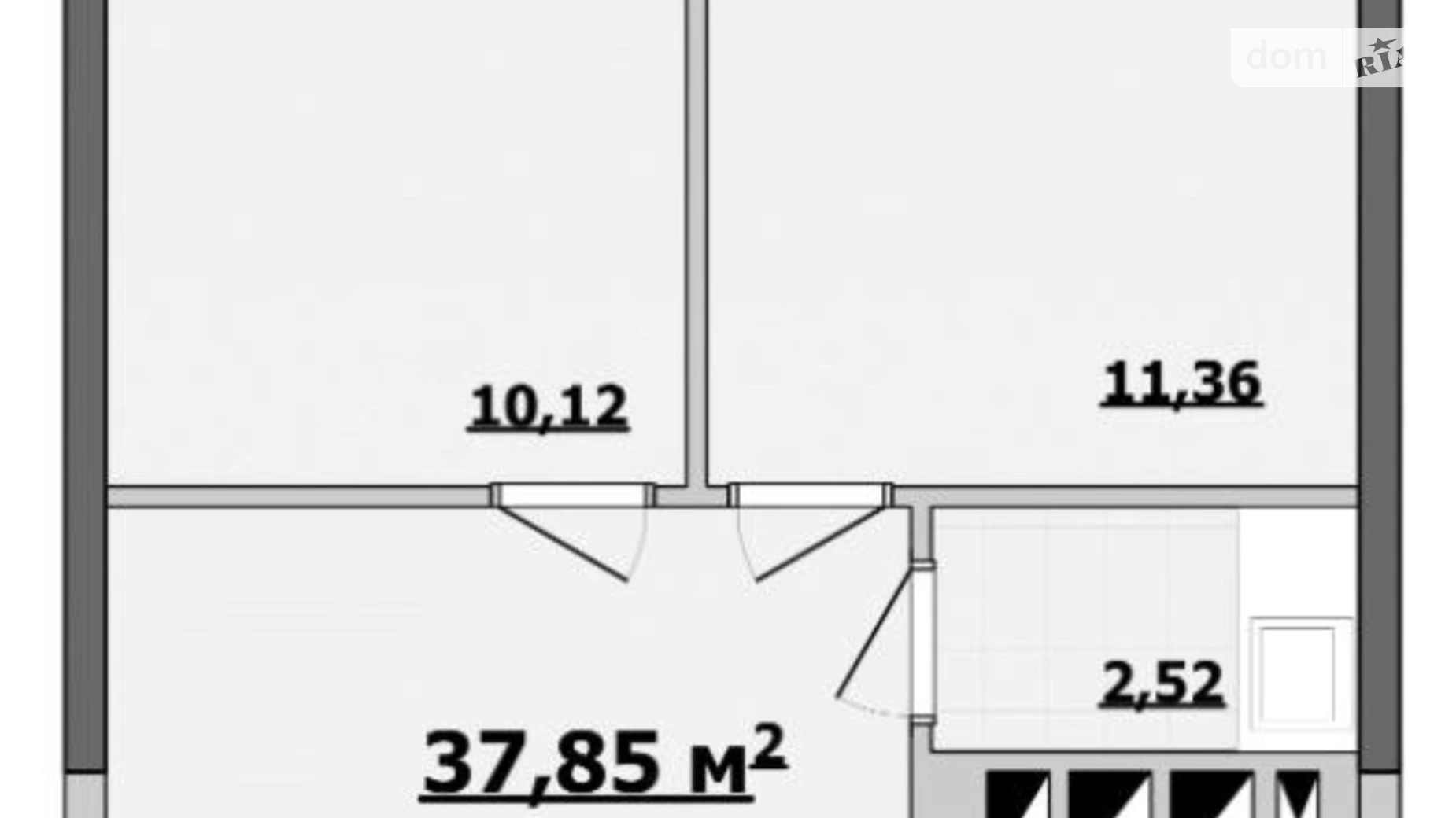 Продается офис 37.85 кв. м в бизнес-центре, цена: 62000 $ - фото 3