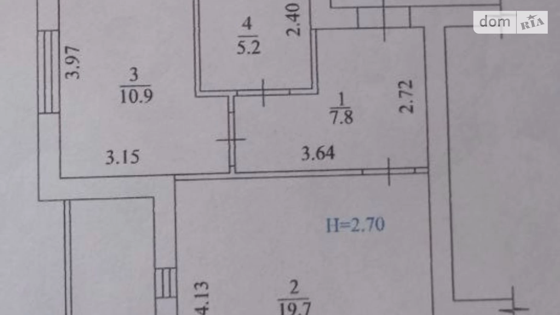 Продается 1-комнатная квартира 46 кв. м в Харькове, просп. Льва Ландау, 2Б - фото 2
