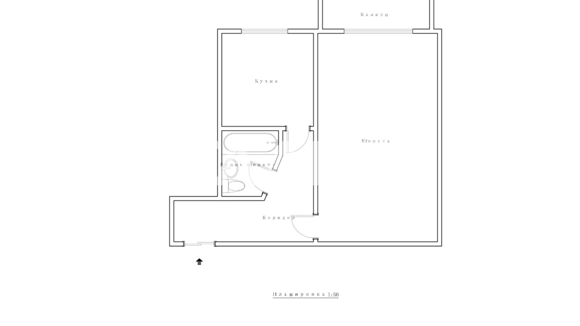 Продается 1-комнатная квартира 33.8 кв. м в Одессе, ул. Ицхака Рабина - фото 4