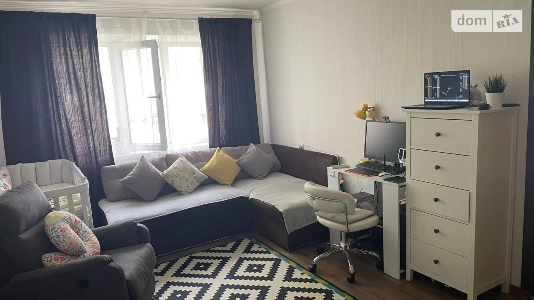 Продается 2-комнатная квартира 42 кв. м в, цена: 27000 $ - фото 2