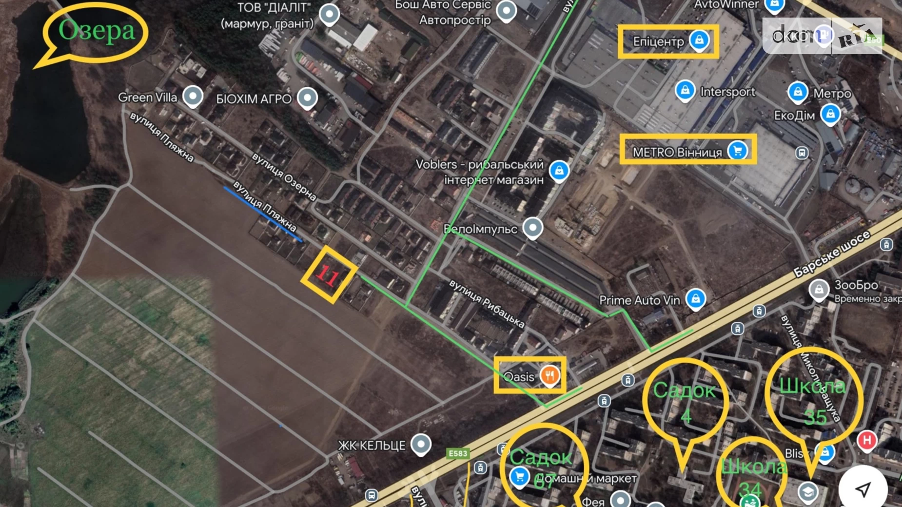 вул. Пляжна Зарванці, цена: 137500 $ - фото 2