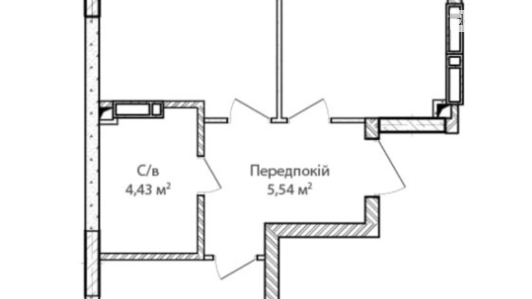 Продается 2-комнатная квартира 65.6 кв. м в Ирпене, ул. Ольги Кобылянской(Достоевского), 23 - фото 3