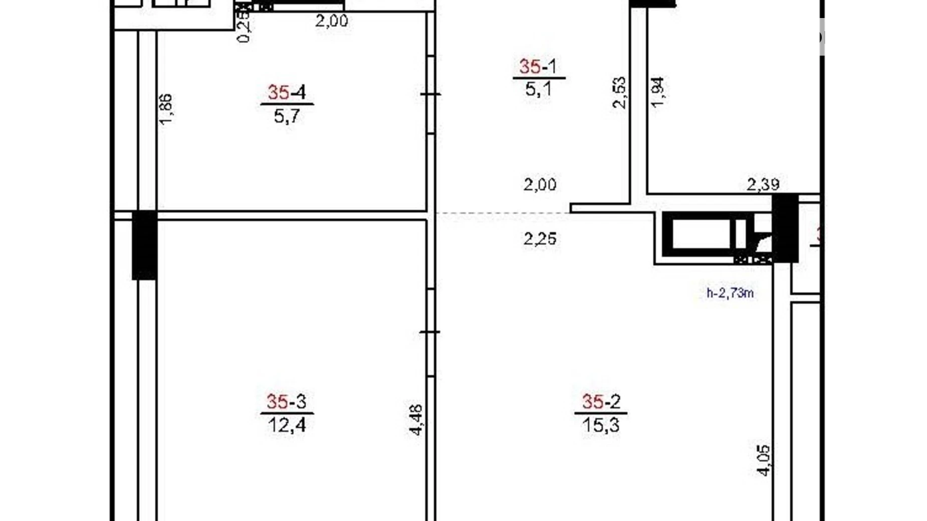 Продается 1-комнатная квартира 38.5 кв. м в Киеве, ул. Братьев Чибинеевых(Черниговская), 8В - фото 4