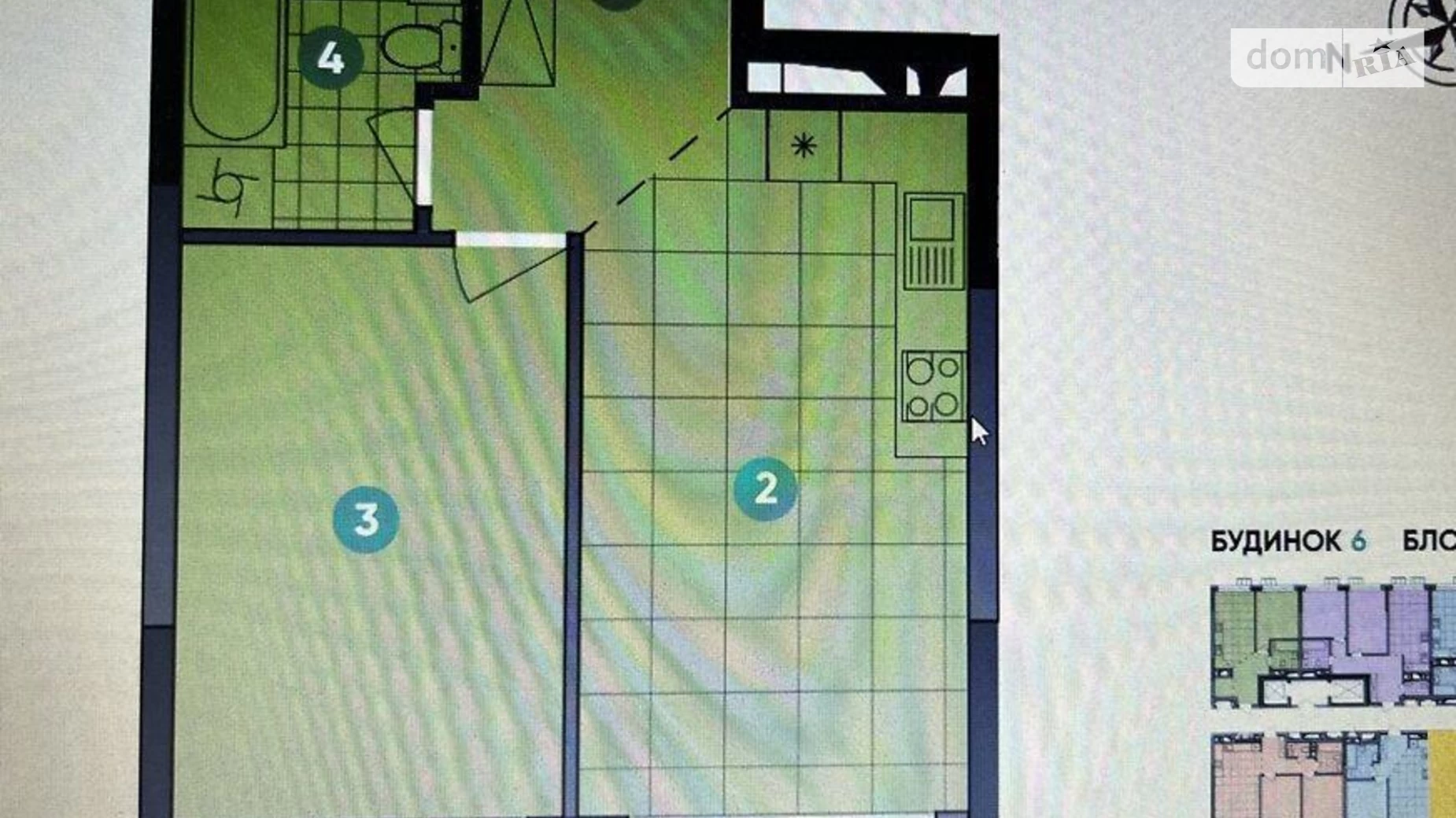 Продается 1-комнатная квартира 43 кв. м в Киеве, ул. Виктора Некрасова(Северо-Сырецкая), 1 - фото 2