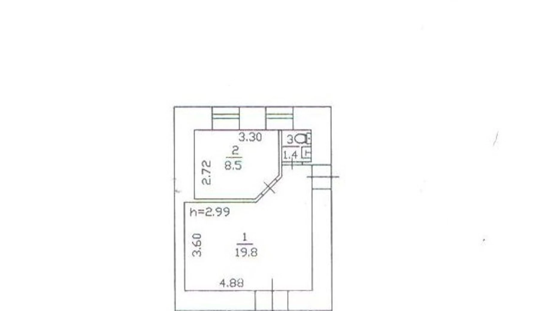 Продається офіс 30 кв. м в бізнес-центрі, цена: 138500 € - фото 2