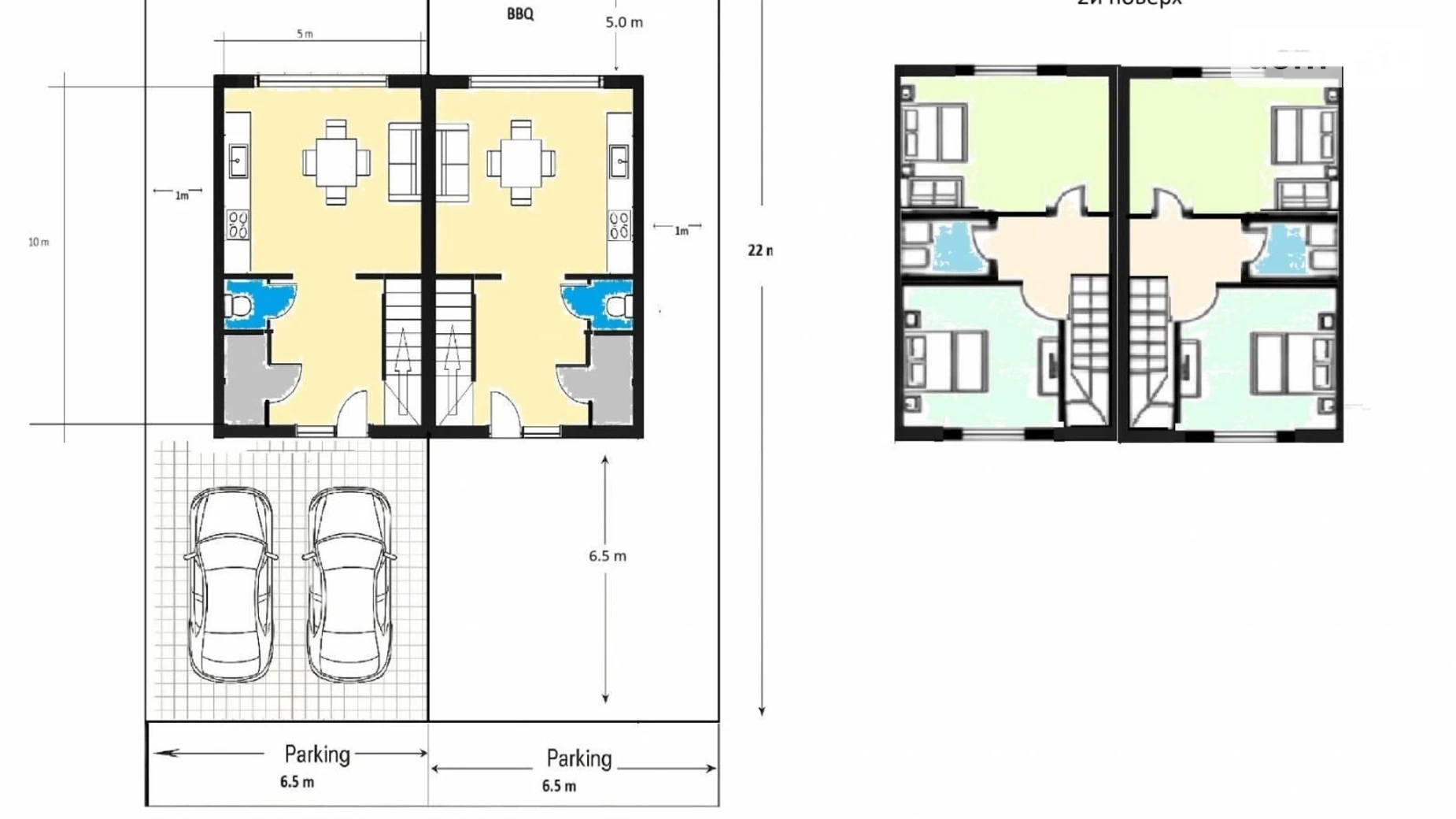 Продается дом на 2 этажа 100 кв. м с камином, цена: 58000 $ - фото 5