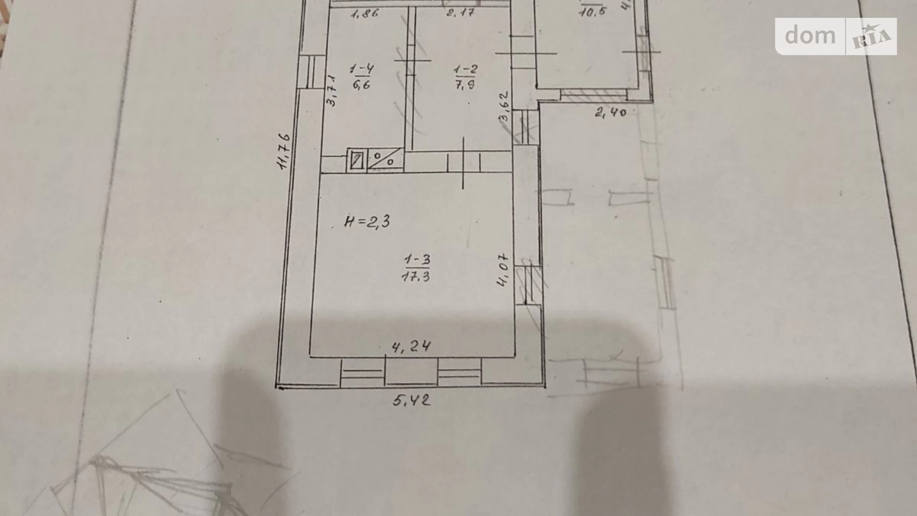 Продається одноповерховий будинок 51.8 кв. м з банею/сауною, цена: 6000 $ - фото 2