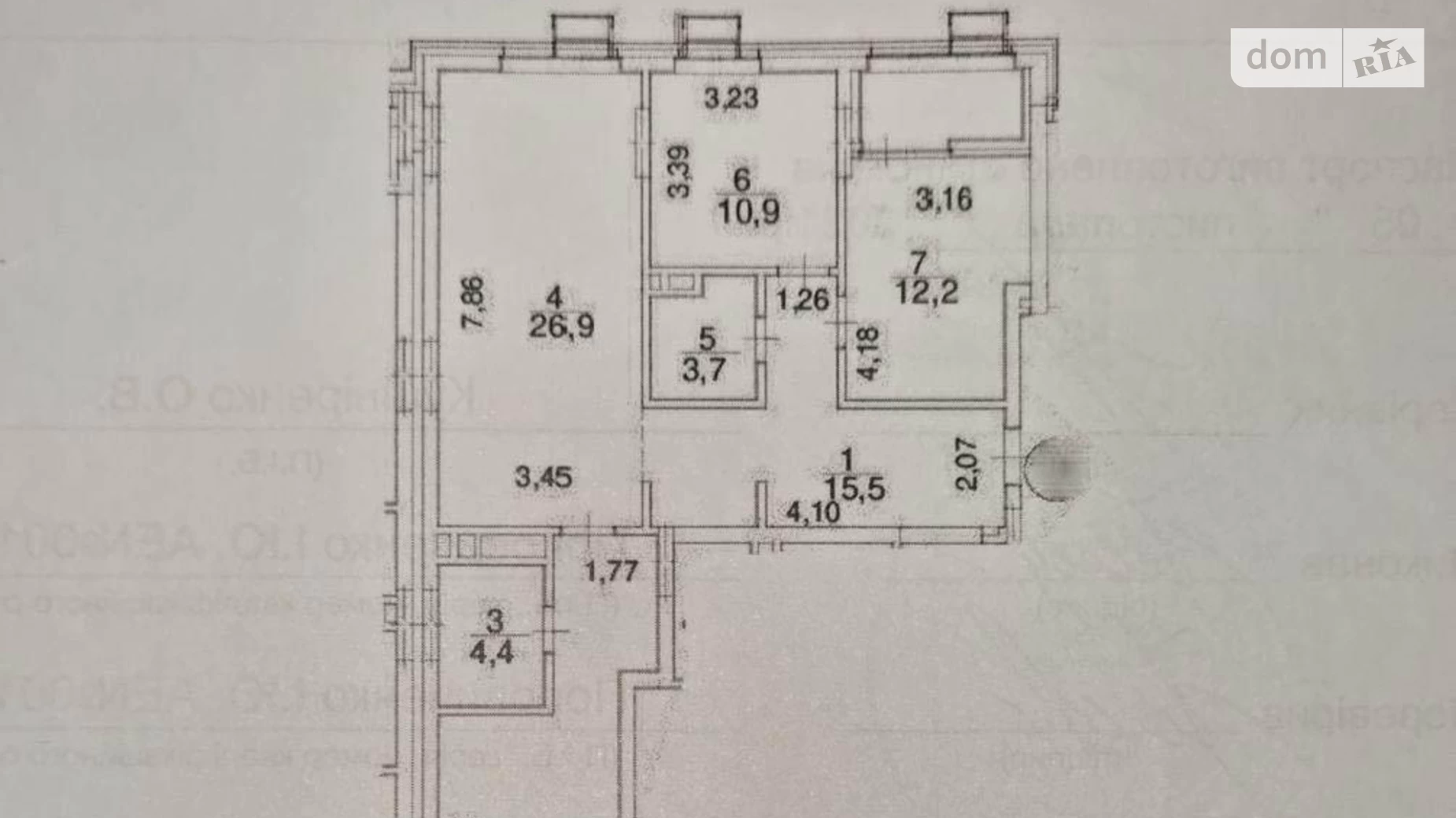 Продається 3-кімнатна квартира 98 кв. м у Києві, вул. Митрополита Василя Липківського(Урицького), 38 - фото 2