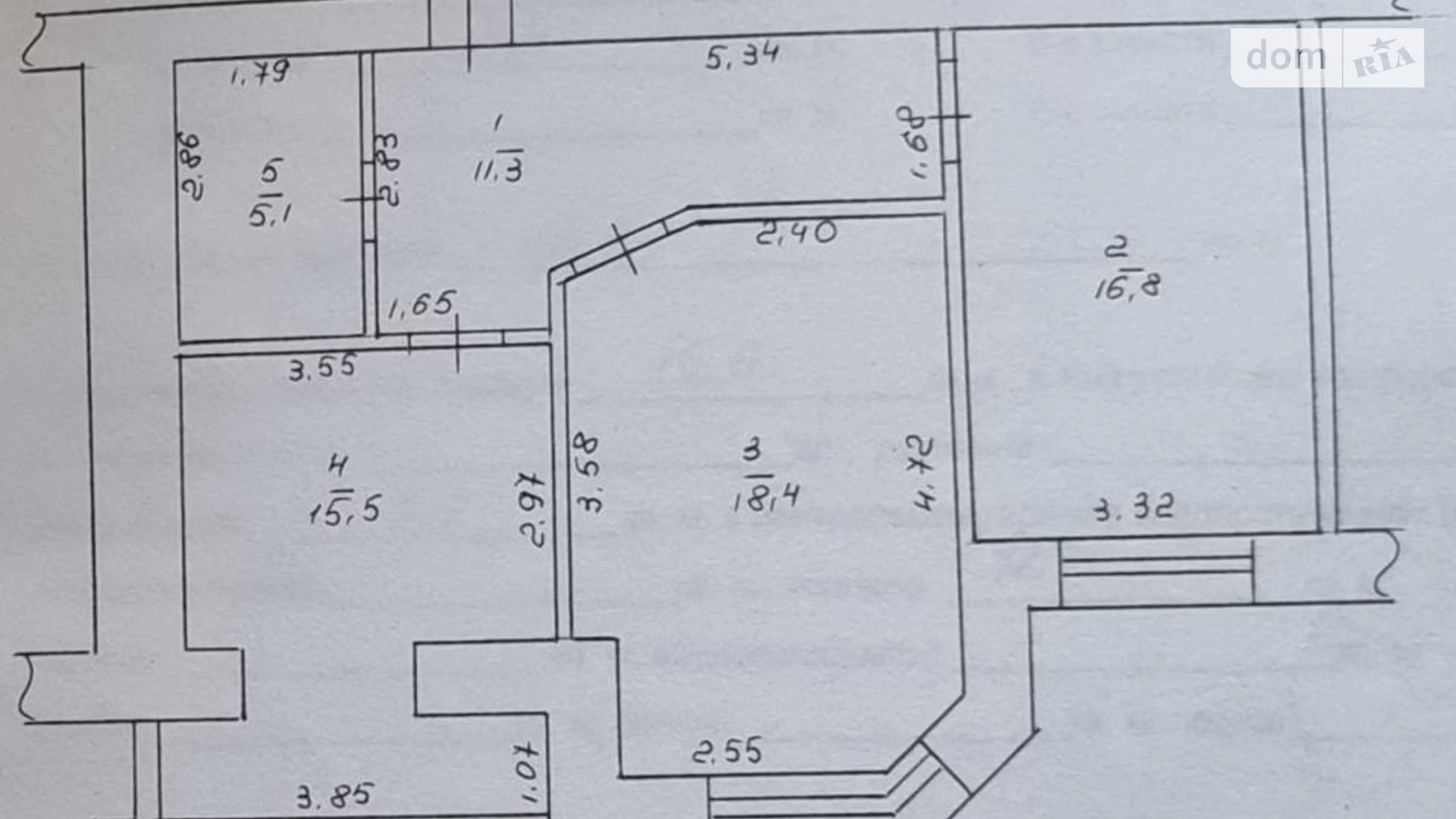 Продается 2-комнатная квартира 67 кв. м в, цена: 75000 $ - фото 4