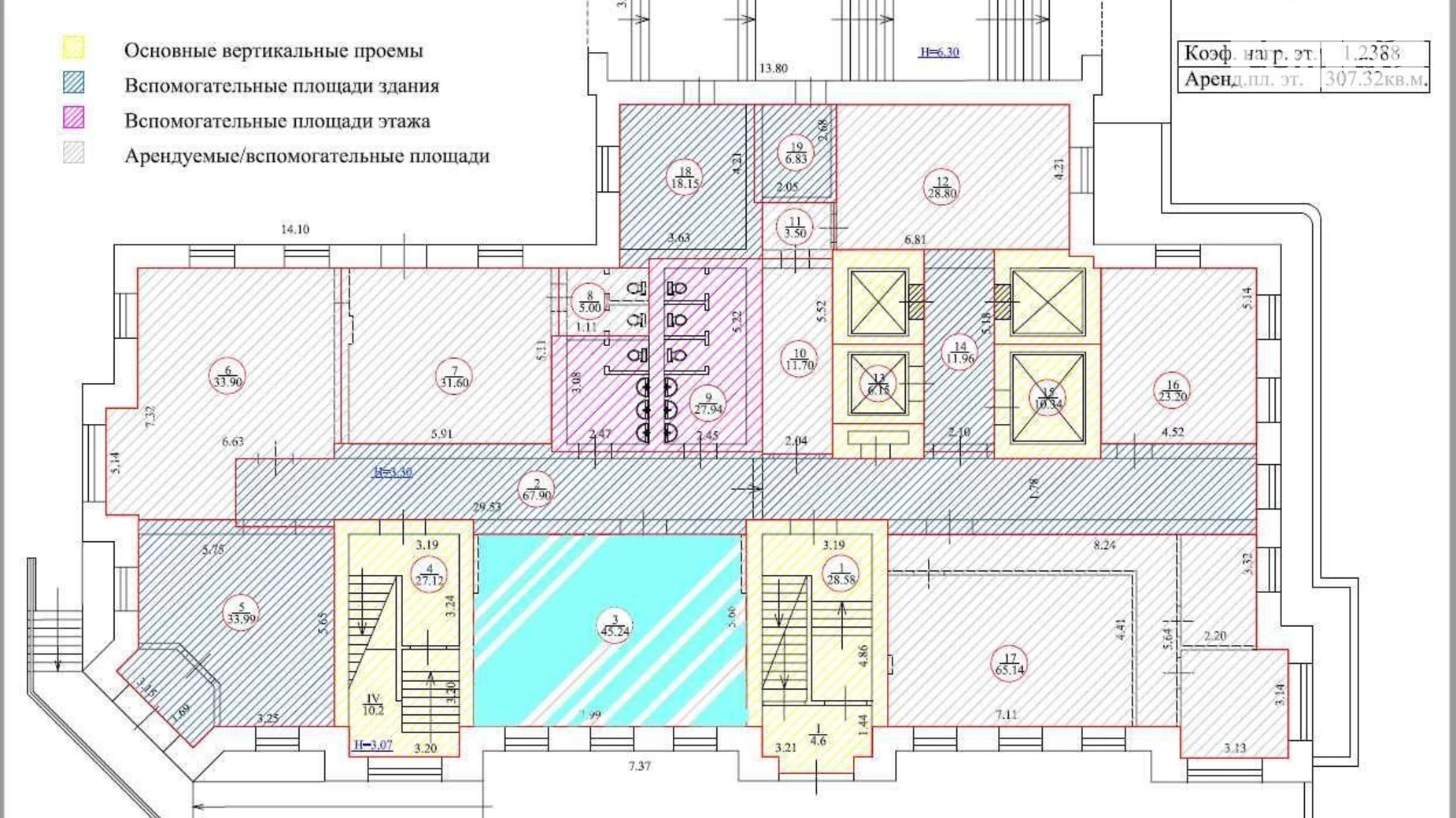 Здається в оренду офіс 56 кв. м в бізнес-центрі, цена: 31000 грн - фото 5