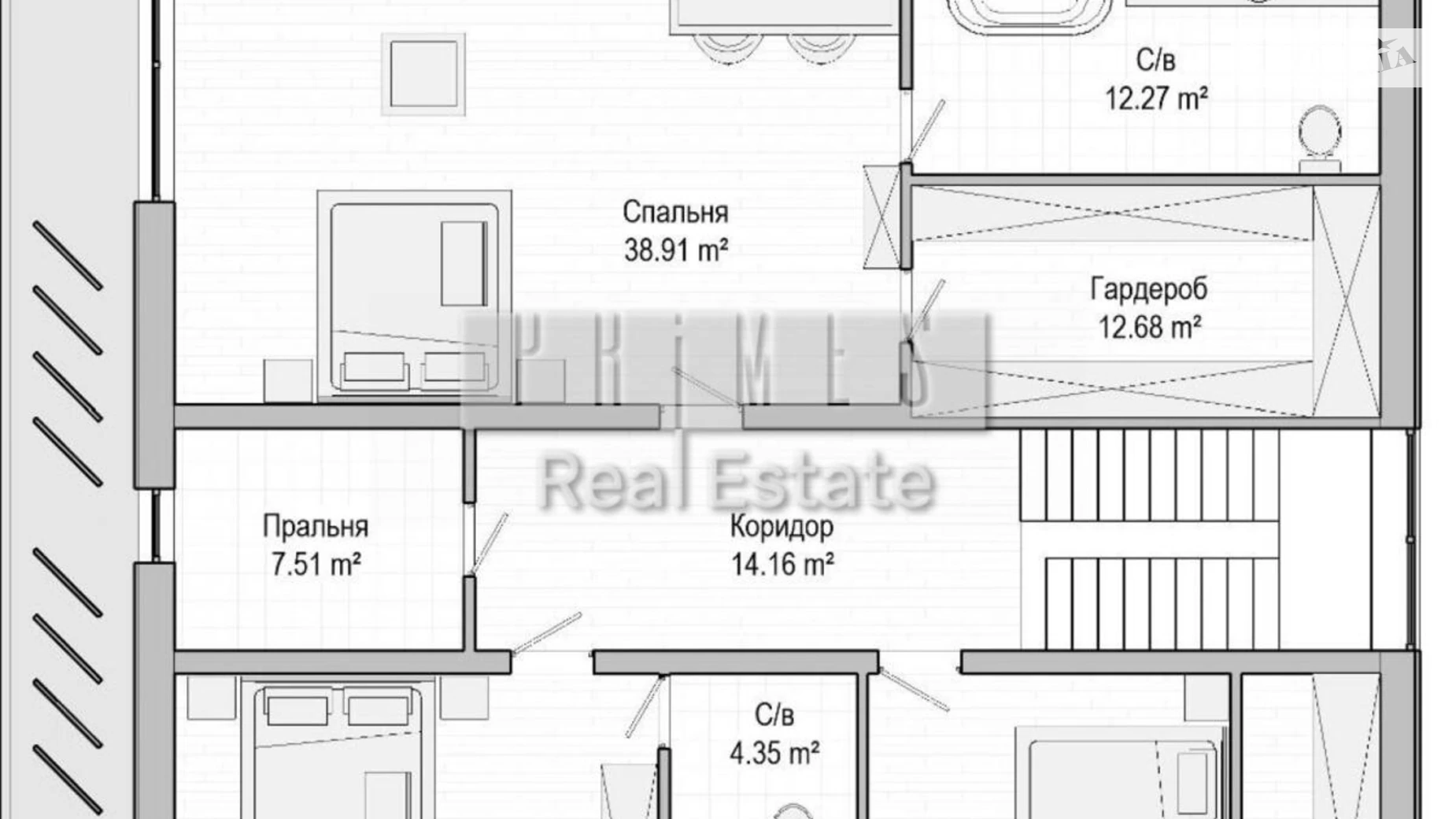 Продается дом на 2 этажа 350 кв. м с бассейном, цена: 600000 $ - фото 5