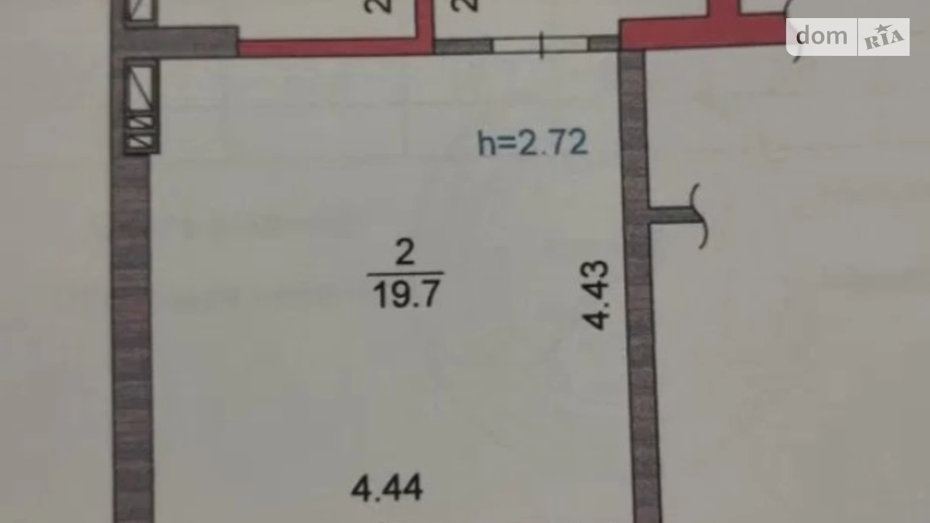 Продається 1-кімнатна квартира 34 кв. м у Києві, вул. Метрологічна, 60 - фото 2