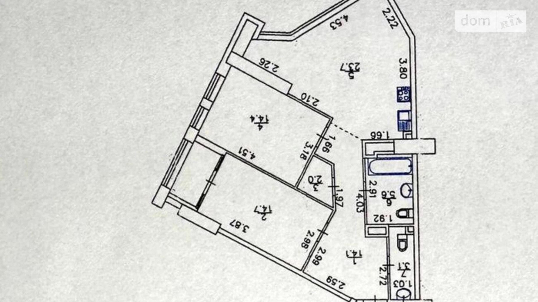 Продается 2-комнатная квартира 85 кв. м в Киеве, просп. Берестейский(Победы), 11 корпус 2 - фото 2