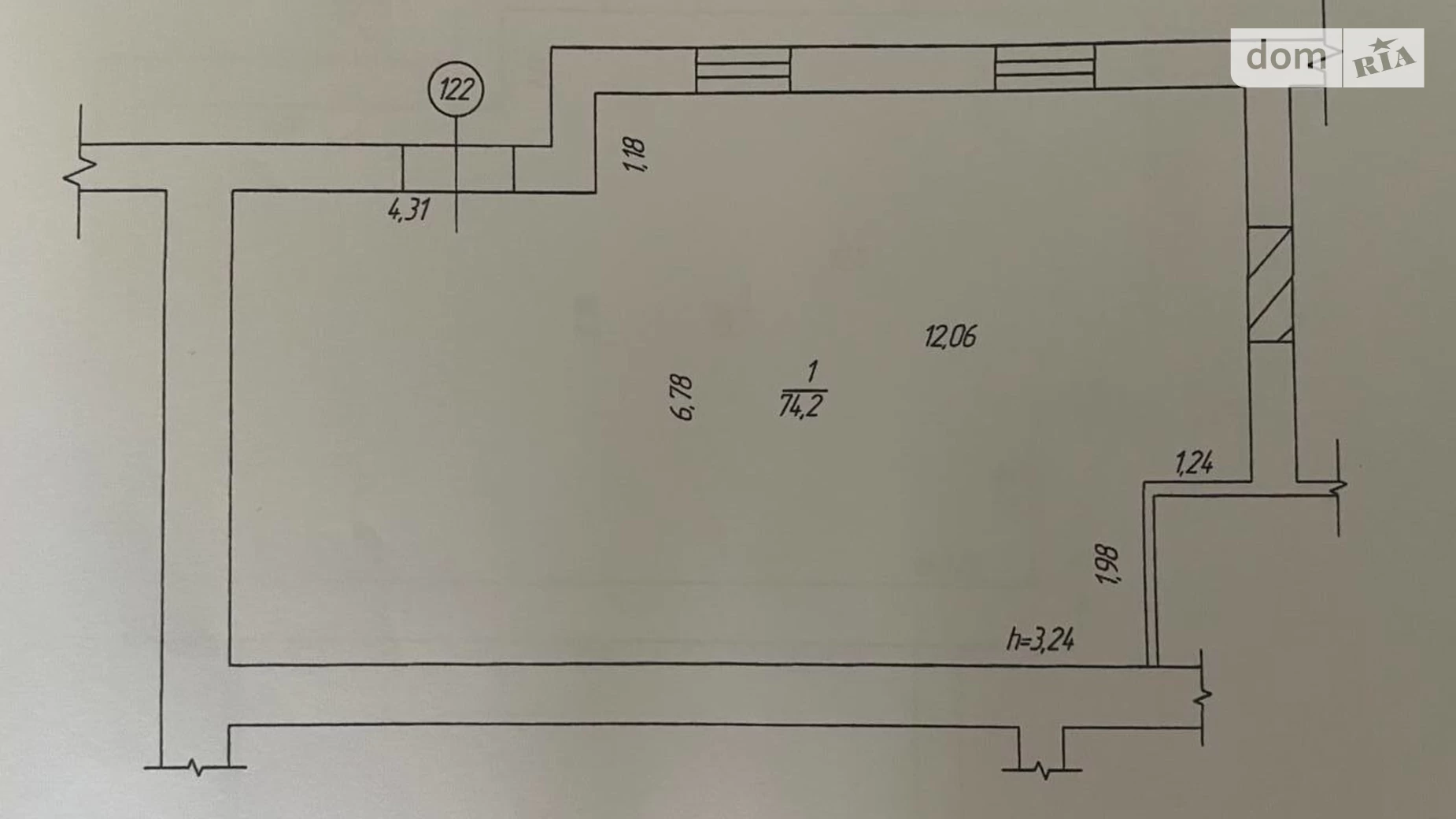 Здається в оренду приміщення вільного призначення 361 кв. м в 11-поверховій будівлі, цена: 43320 грн - фото 2