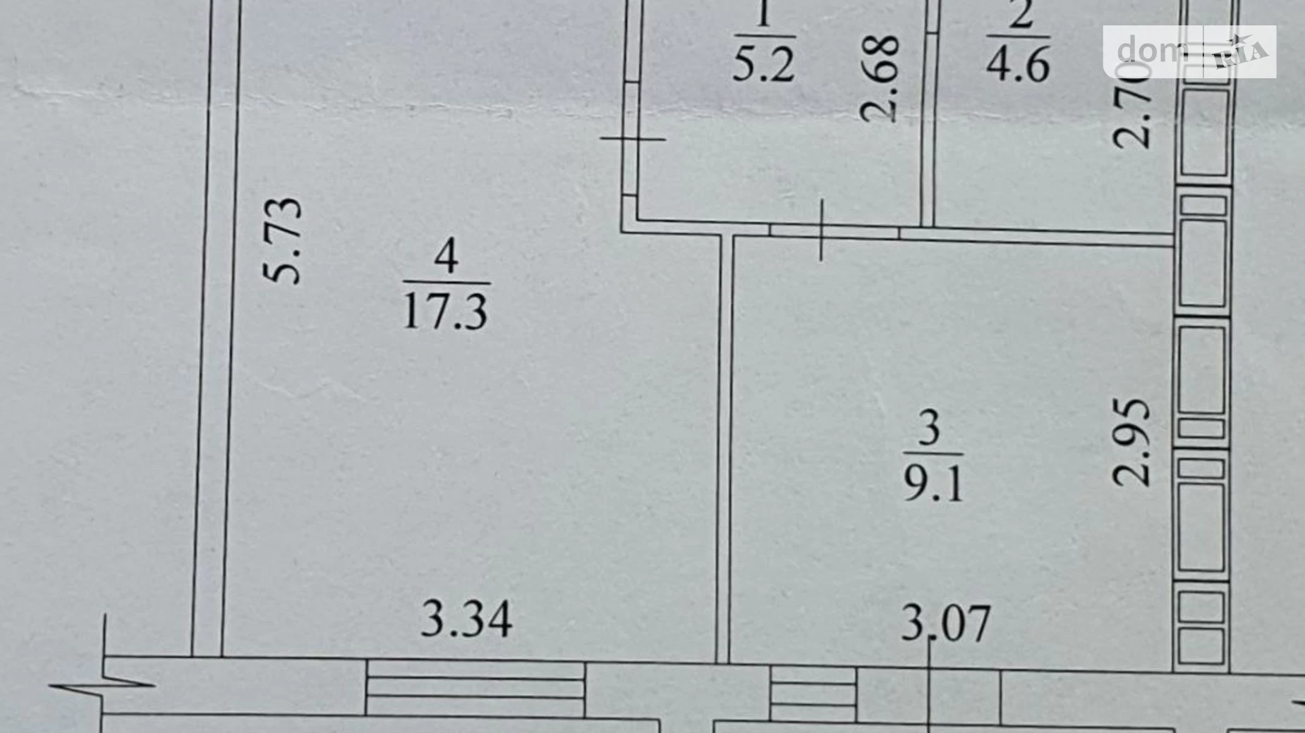 Продается 1-комнатная квартира 38 кв. м в Харькове, ул. Мира, 5Б - фото 2