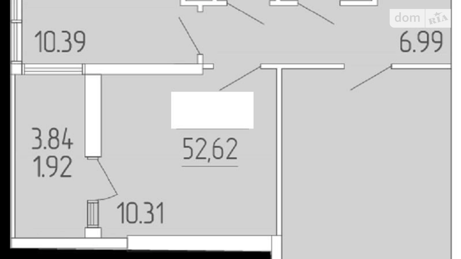 Продается 2-комнатная квартира 53 кв. м в Одессе, ул. Краснова - фото 2