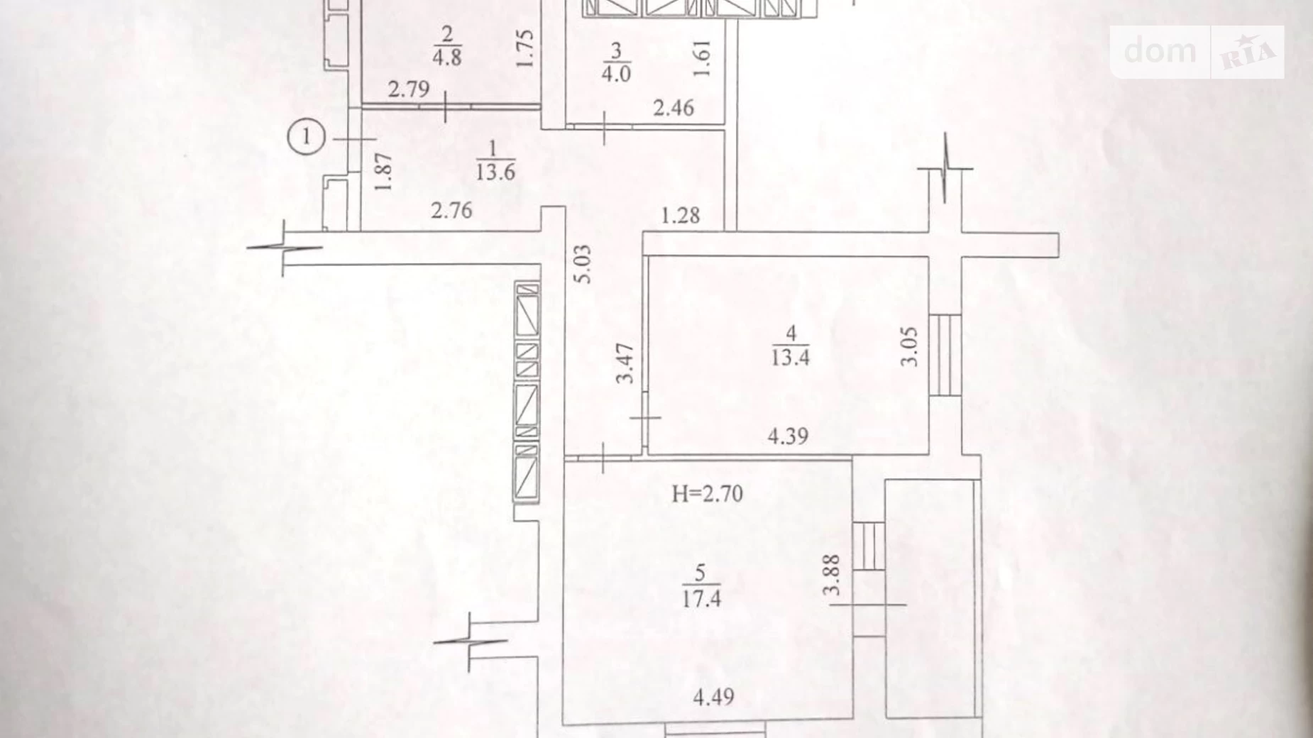 Продається 1-кімнатна квартира 55 кв. м у Харкові - фото 4