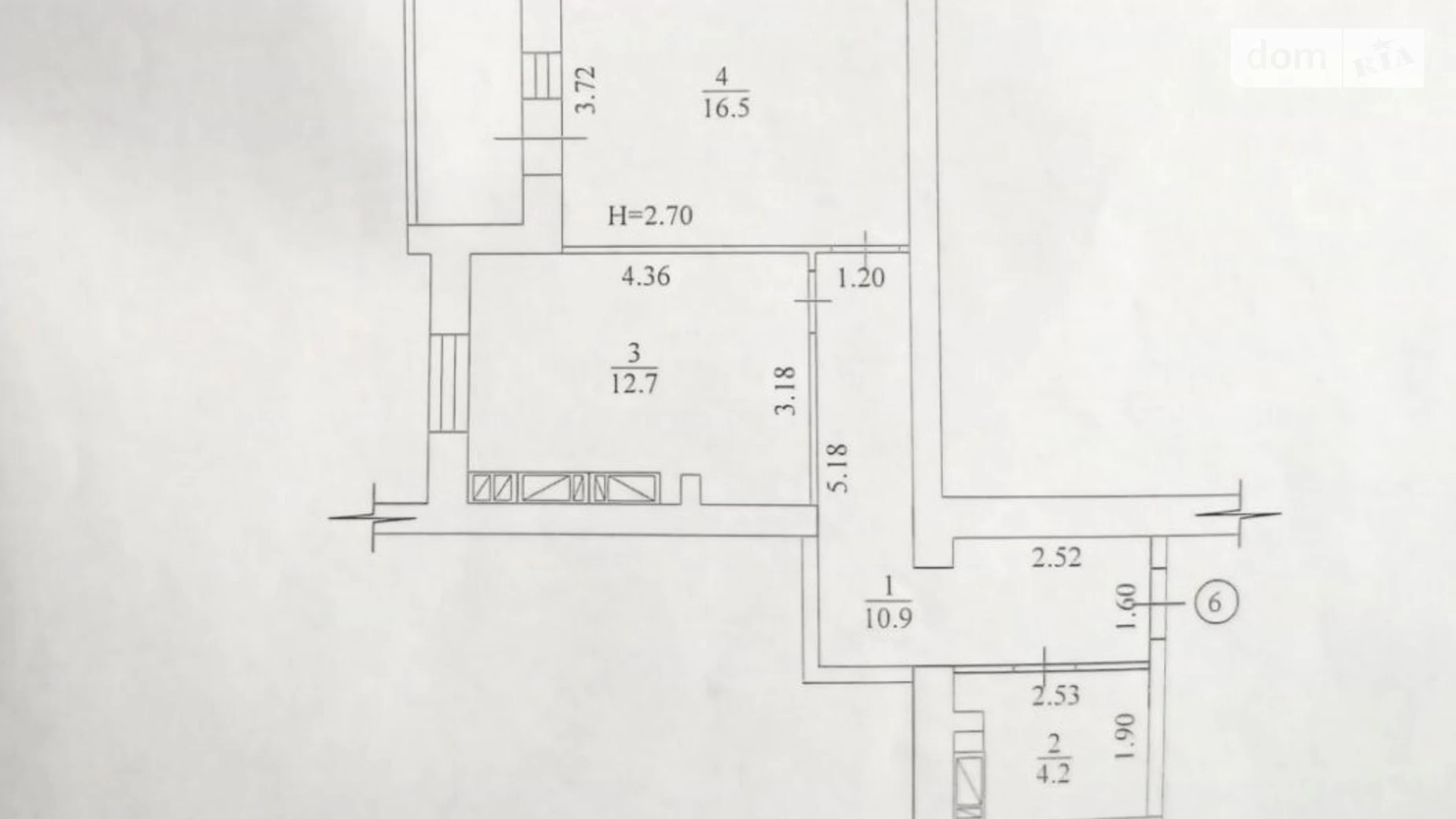 Продается 1-комнатная квартира 46.4 кв. м в Харькове, ул. Рогатинская Левада, 16 - фото 2