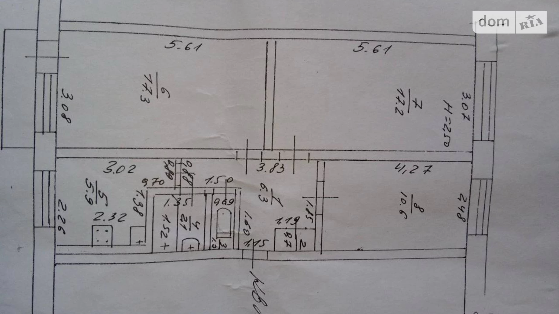 Продається 3-кімнатна квартира 61 кв. м у Одесі, вул. Іцхака Рабіна - фото 4