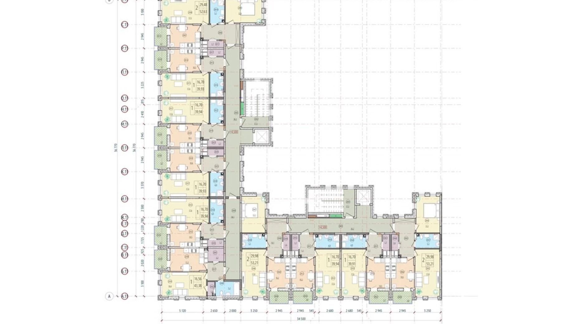 Продается 2-комнатная квартира 62.01 кв. м в Зарванцах, ул. Рыбацкая - фото 2