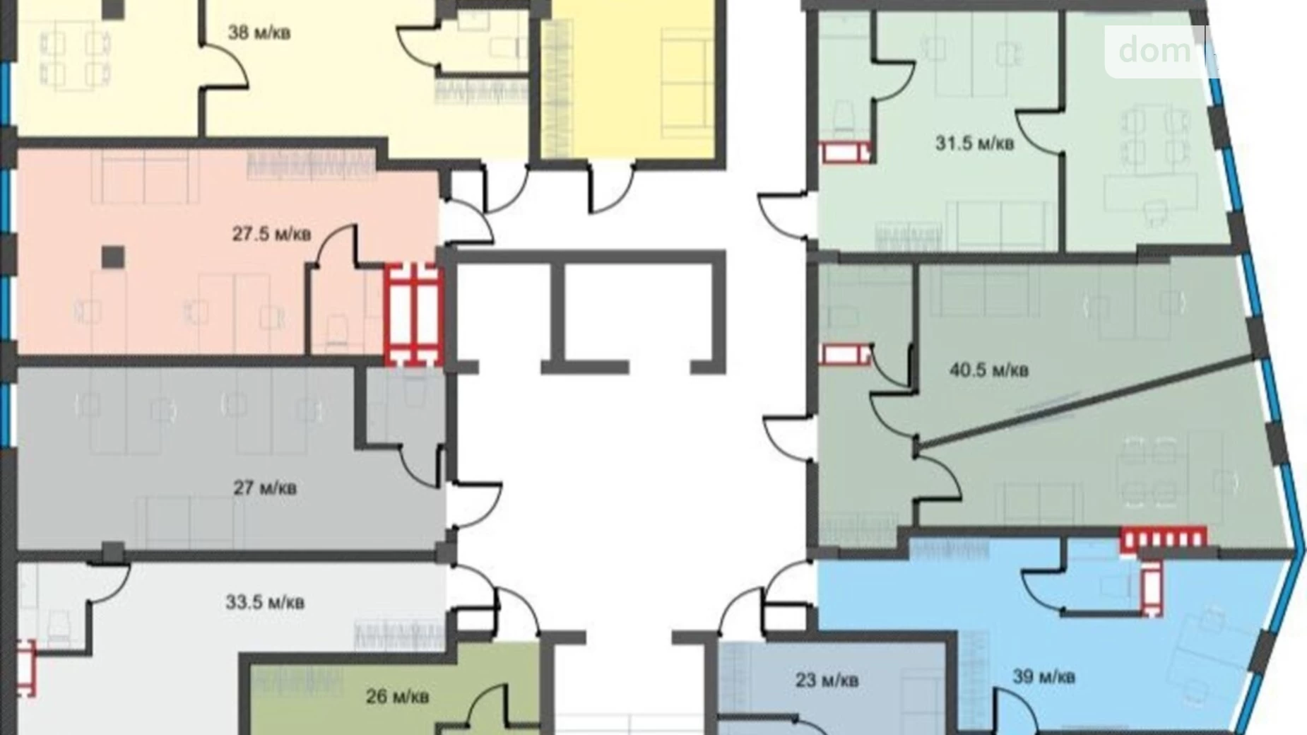Продается объект сферы услуг 27 кв. м в 11-этажном здании, цена: 29700 $ - фото 5