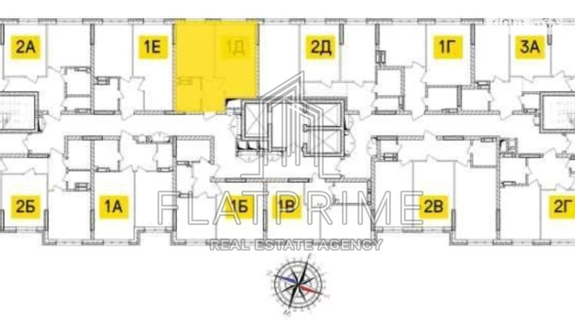 Продается 1-комнатная квартира 34.38 кв. м в Киеве, ул. Ивана Кочерги, 17А - фото 4