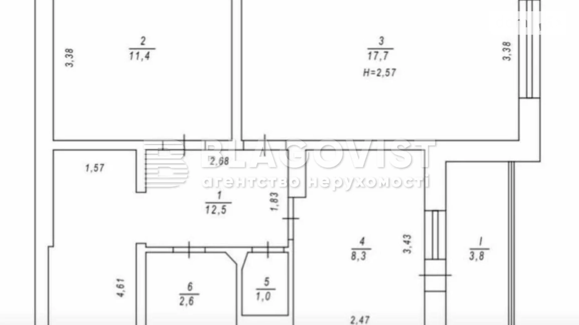 Продается 2-комнатная квартира 60 кв. м в Киеве, ул. Рональда Рейгана(Теодора Драйзера), 9Г - фото 4