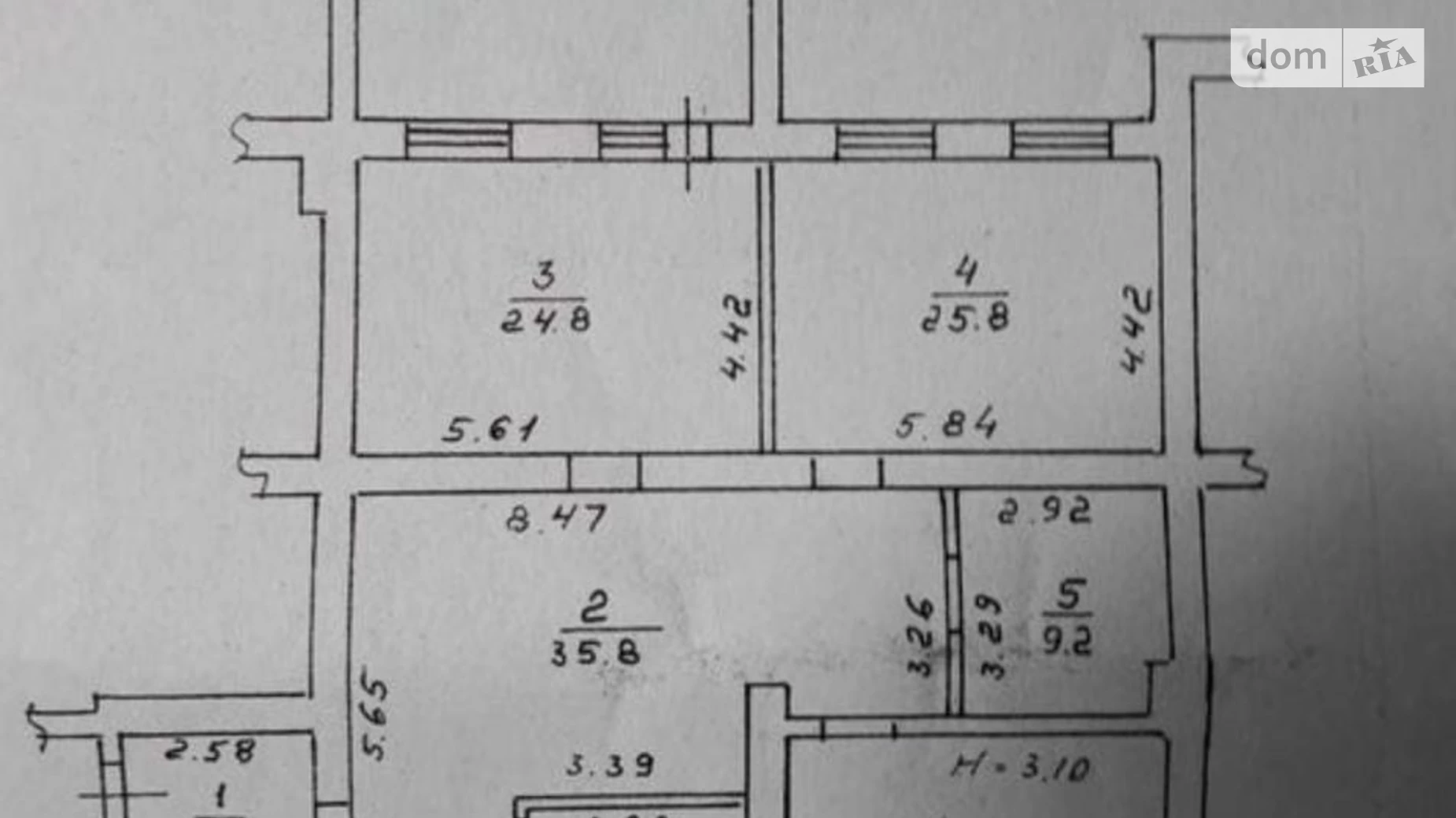 Продается 3-комнатная квартира 162.8 кв. м в Одессе, ул. Педагогическая, 21А - фото 3