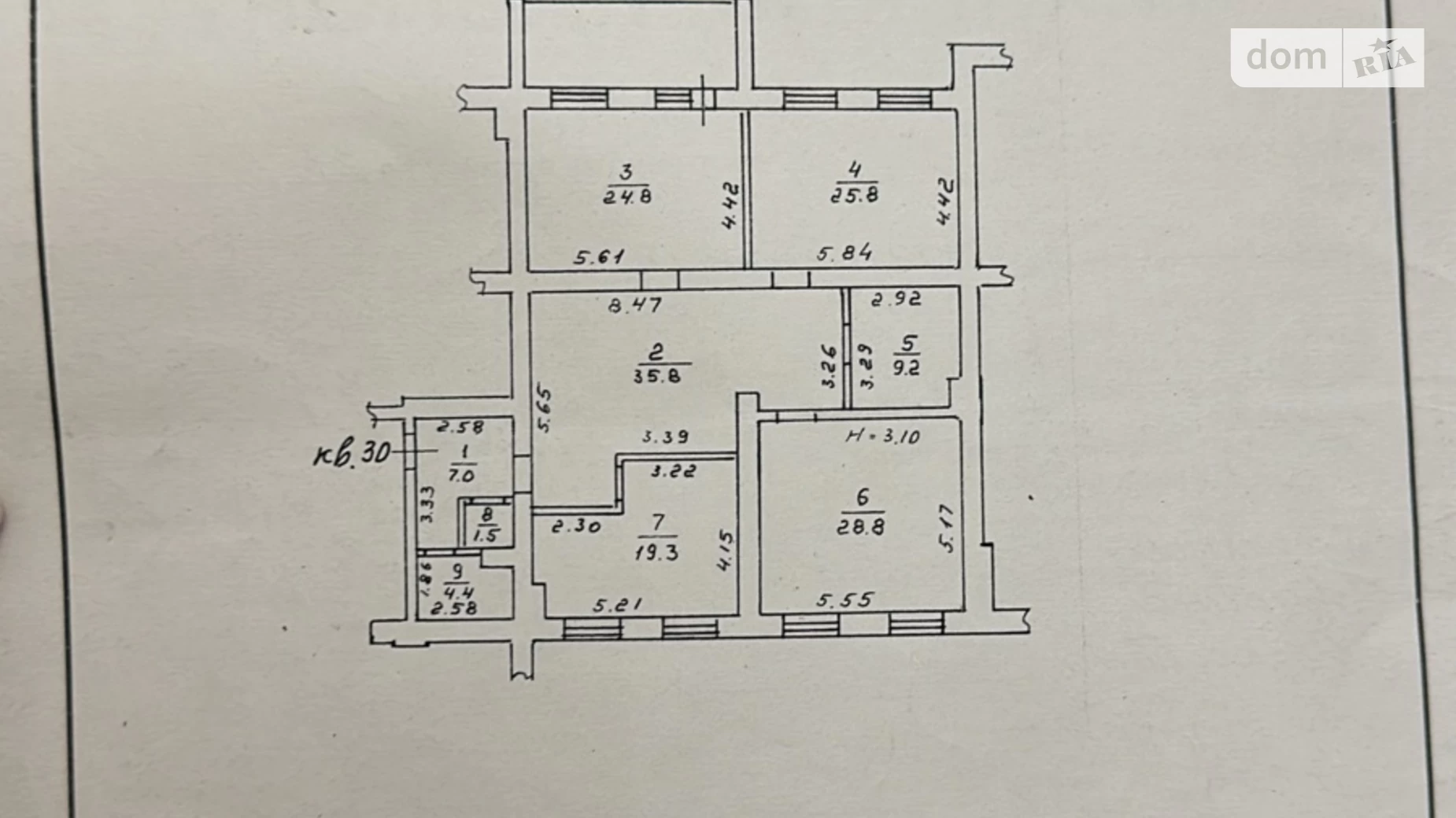 Продается 3-комнатная квартира 162.8 кв. м в Одессе, ул. Педагогическая, 21А - фото 2