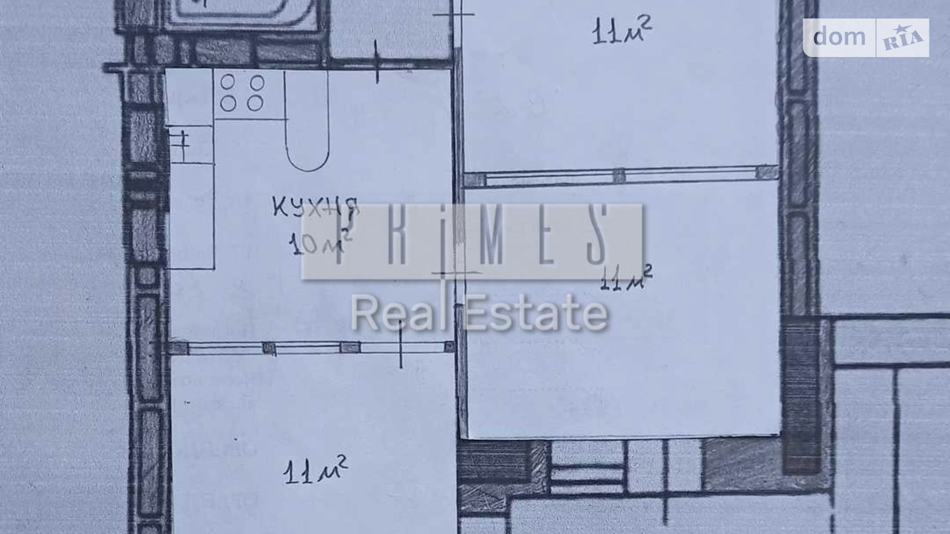 Продается 3-комнатная квартира 60 кв. м в Киеве, ул. Ушинского, 14Б - фото 2
