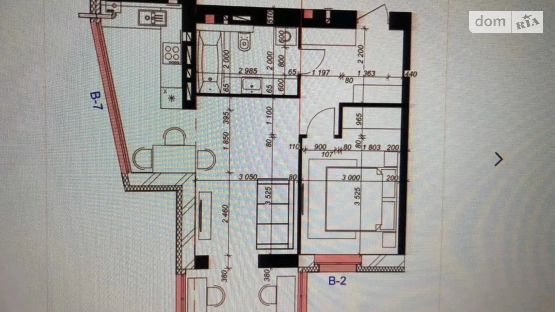 Продається 2-кімнатна квартира 56 кв. м у Дніпрі, Запорізьке шосе, 30Ж - фото 2
