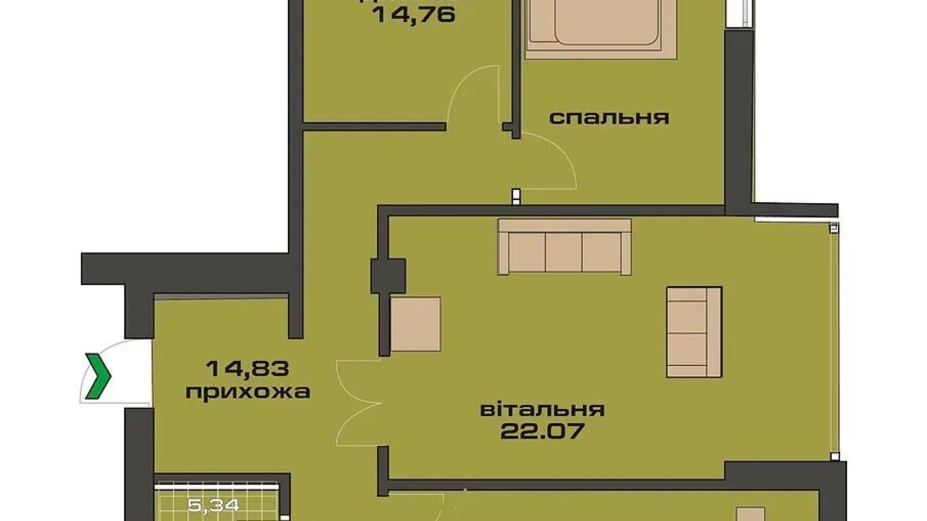 Продається 3-кімнатна квартира 89 кв. м у Івано-Франківську, вул. Незалежності (Горького) - фото 3