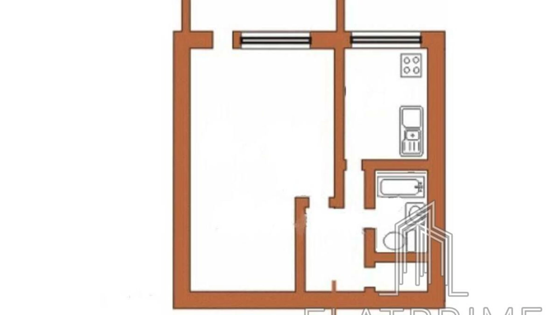 Продается 1-комнатная квартира 34.3 кв. м в Киеве, ул. Северная, 48 - фото 3