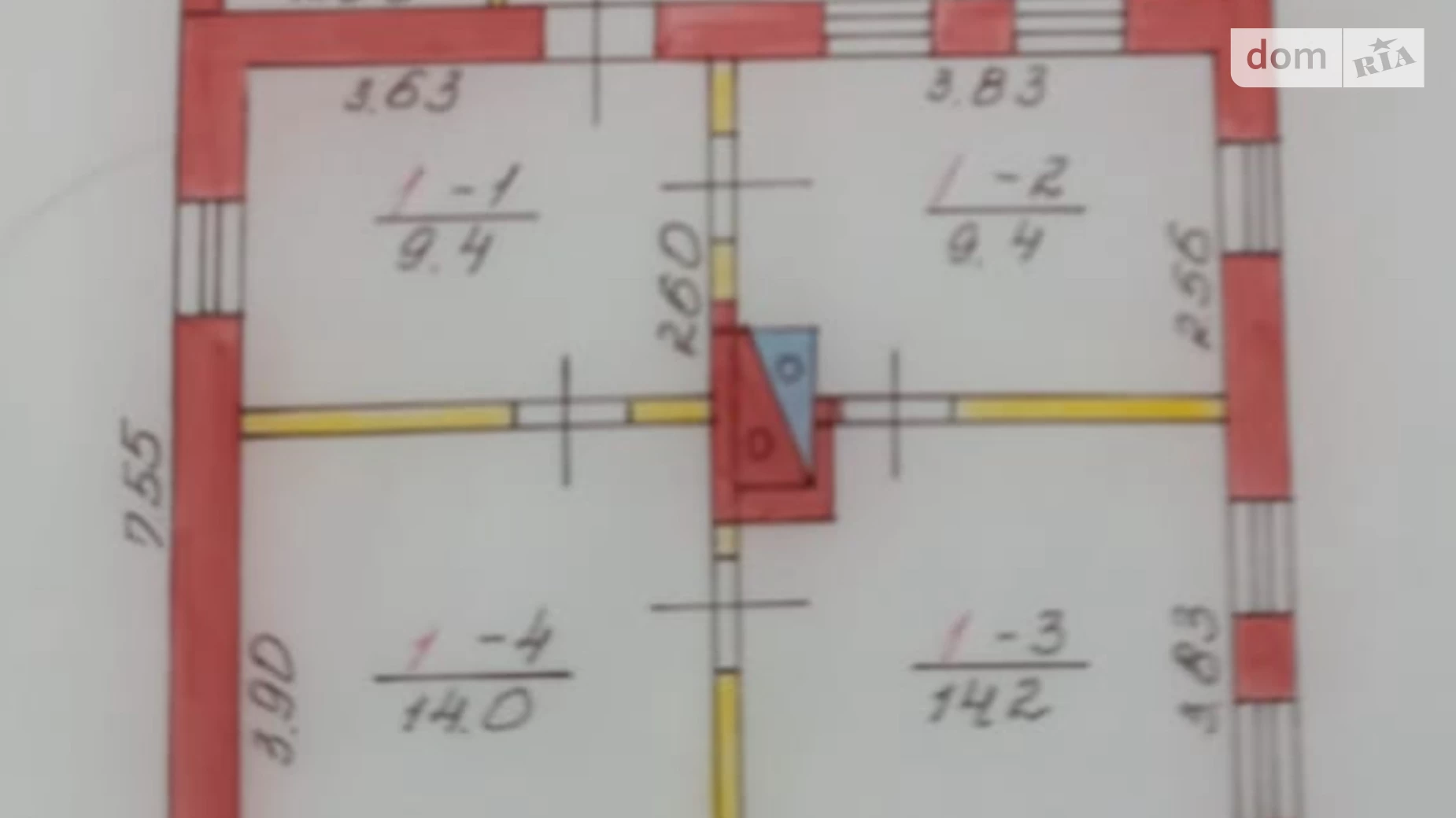 Продается одноэтажный дом 59.7 кв. м с камином, цена: 5500 $ - фото 2