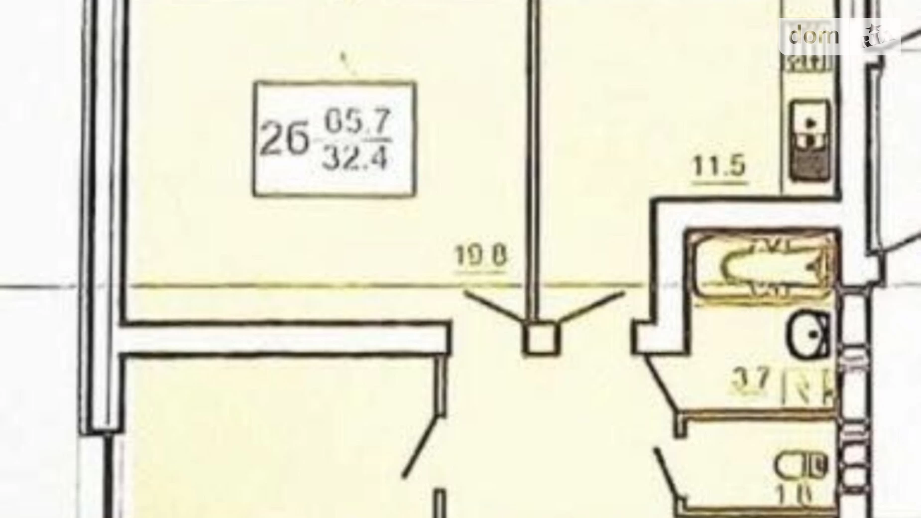 Продається 2-кімнатна квартира 65 кв. м у Харкові, вул. Нескорених(Героїв Праці), 1 - фото 2