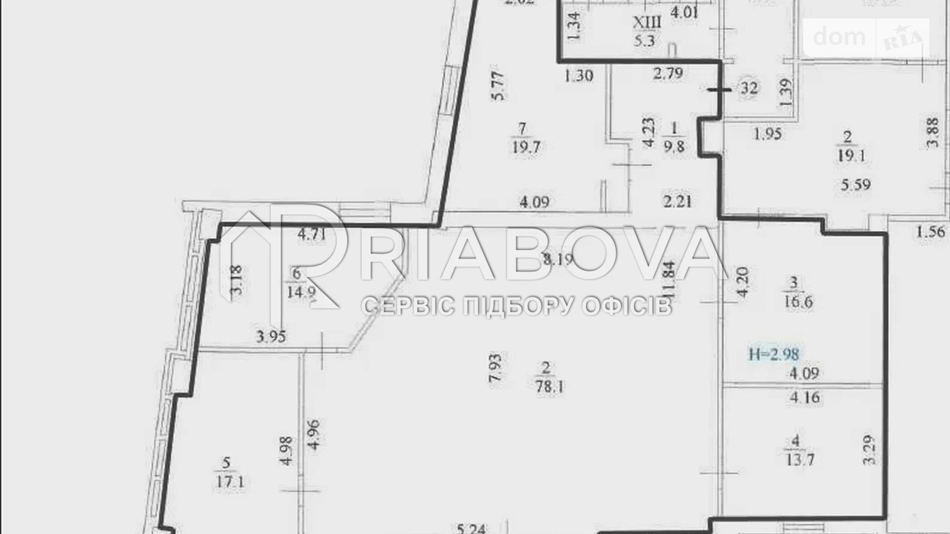 Сдается в аренду офис 169.9 кв. м в бизнес-центре, цена: 139148 грн - фото 3