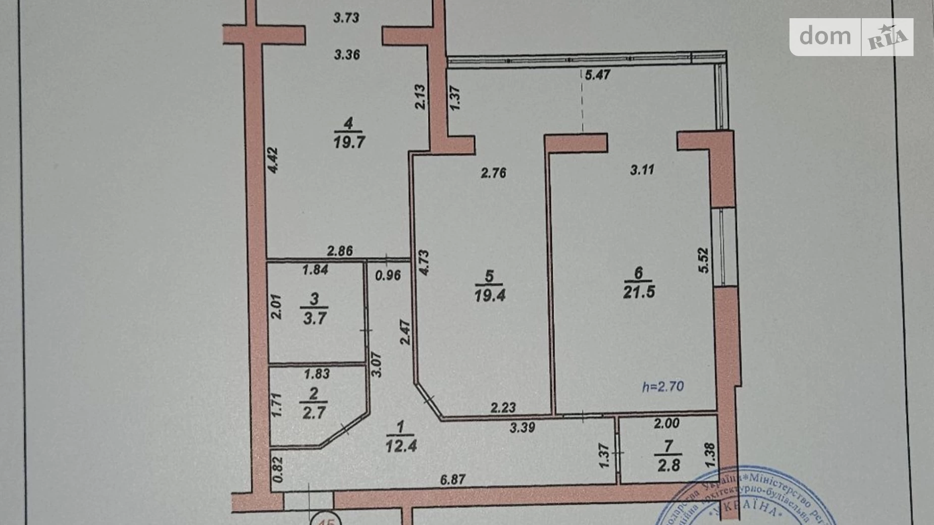 Продается 2-комнатная квартира 82 кв. м в Львове, ул. Пулюя Ивана - фото 5