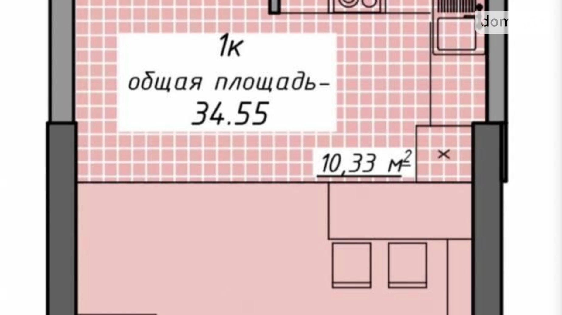 Продається 1-кімнатна квартира 35 кв. м у Одесі, пров. Курортний - фото 5