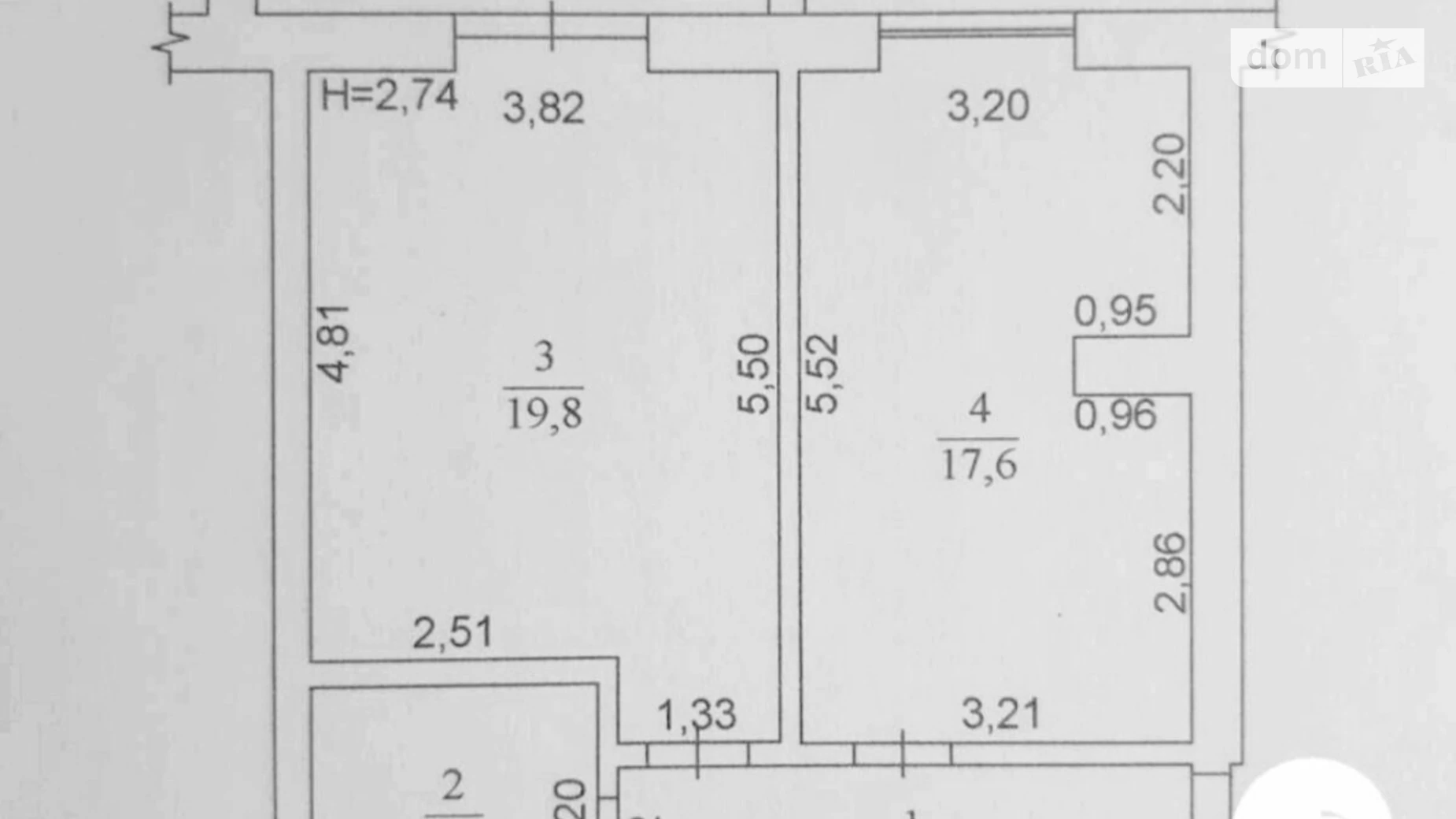 Продается 1-комнатная квартира 51.5 кв. м в Киеве, цена: 50000 $ - фото 4