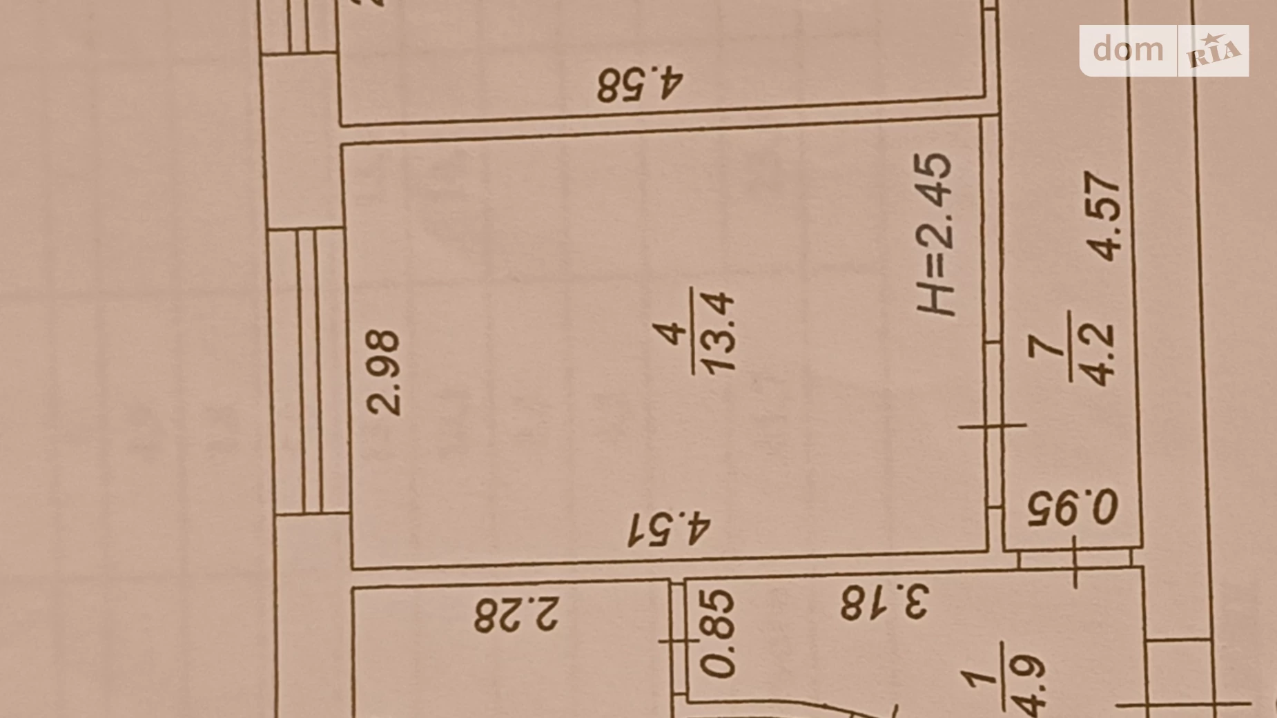 Продається 2-кімнатна квартира 43 кв. м у Вишневому, цена: 39700 $ - фото 4