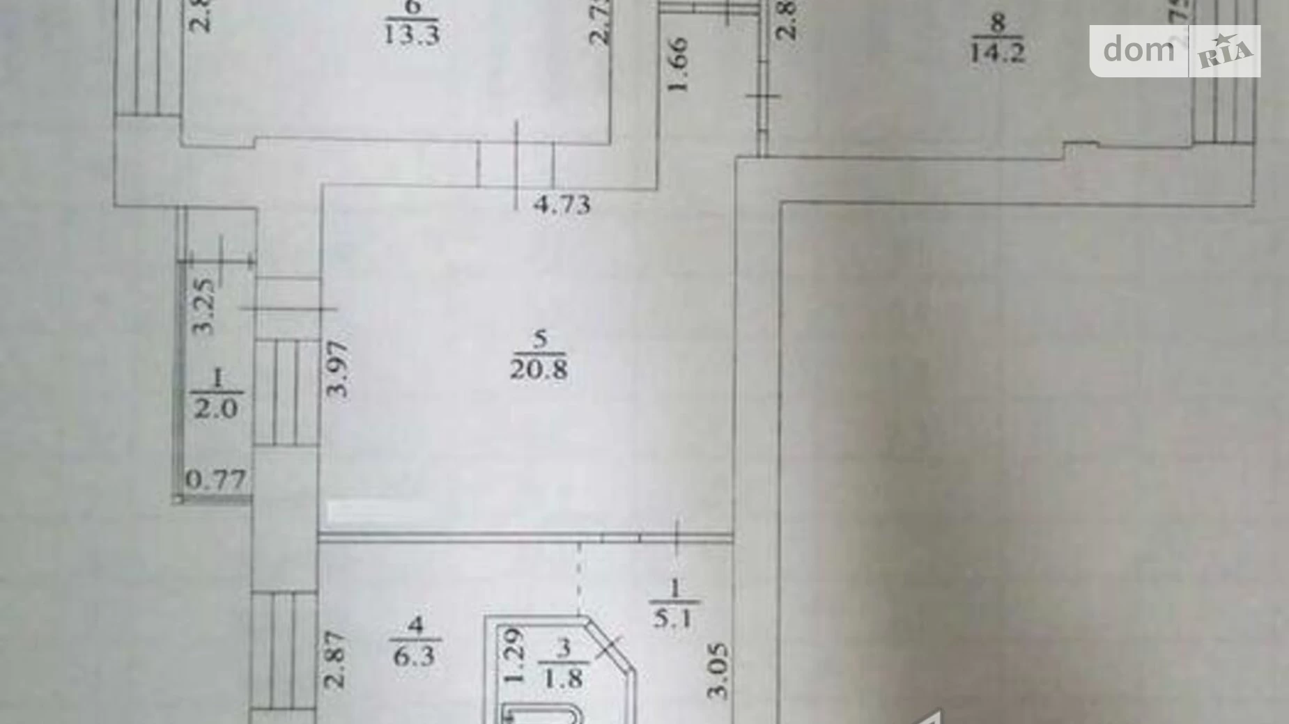 Продается 3-комнатная квартира 68 кв. м в Киеве, ул. Исаакяна, 2 - фото 2