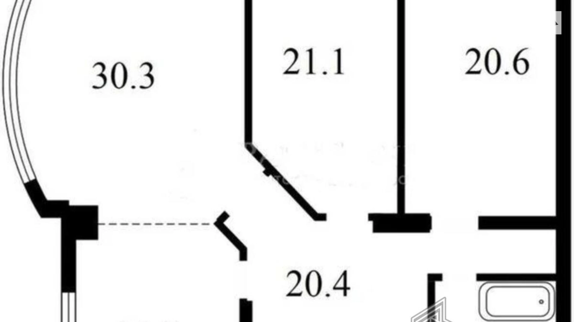 Продается 2-комнатная квартира 125 кв. м в Киеве, ул. Александра Конисского(Тургеневская), 44 - фото 2