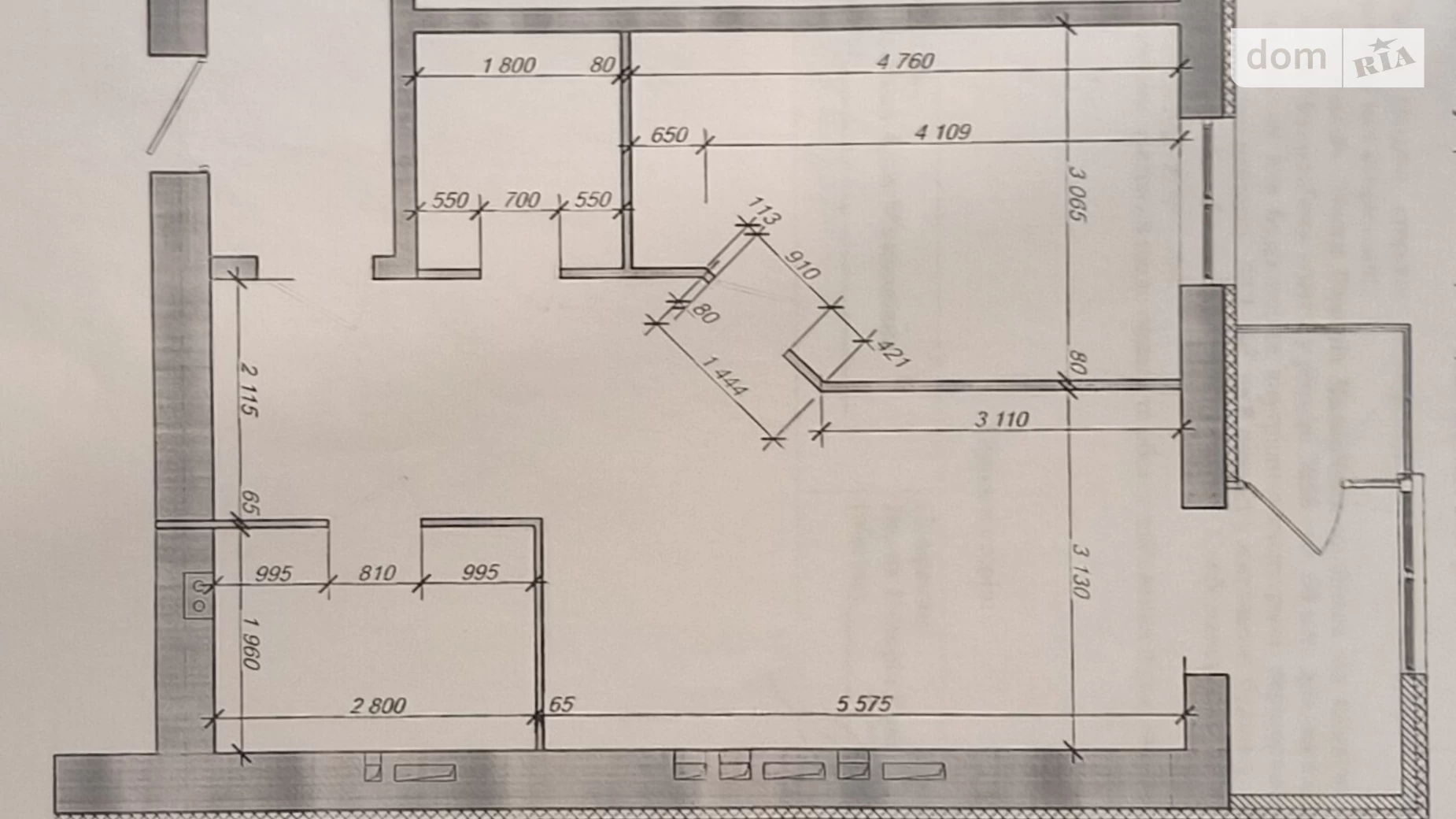 Продается 1-комнатная квартира 53.1 кв. м в Слобожанском, цена: 40000 $ - фото 2