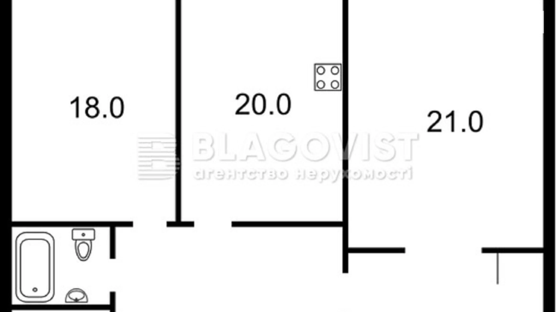 Продается 2-комнатная квартира 86 кв. м в Киеве, цена: 185000 $ - фото 2