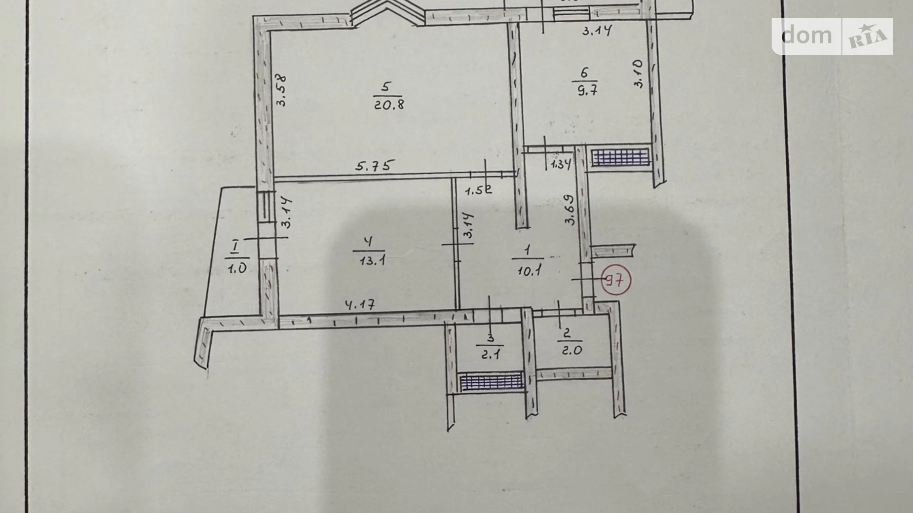 2-кімнатна квартира 60 кв. м у Тернополі, вул. Вільхова - фото 2