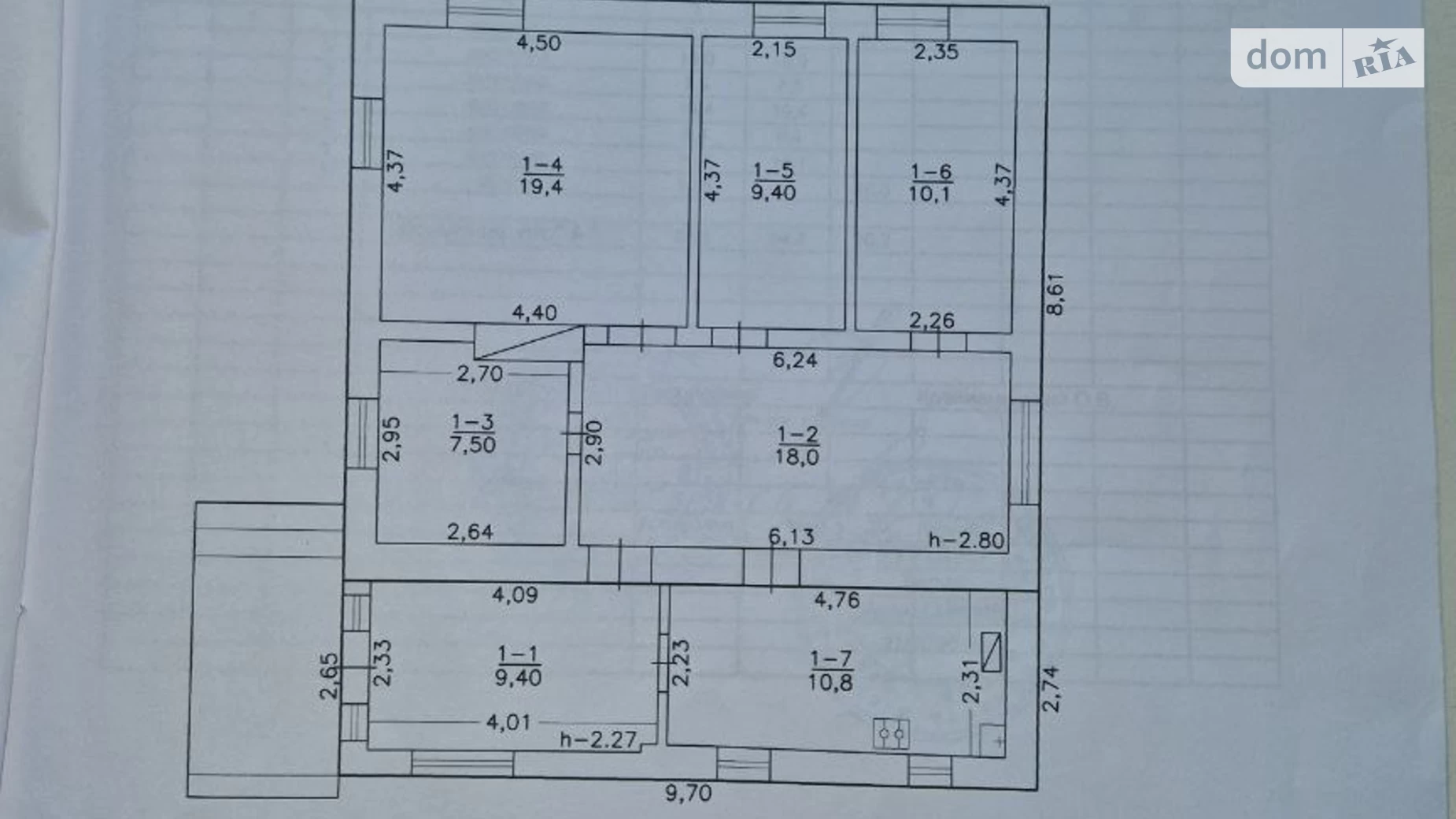 Продається одноповерховий будинок 84.6 кв. м з мансардою, цена: 39000 $ - фото 2