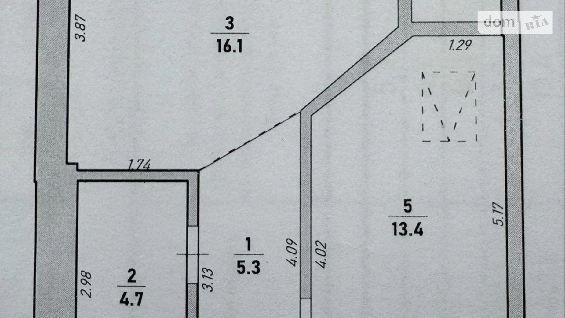 Продается 1-комнатная квартира 41 кв. м в Ивано-Франковске, ул. Высочана Семена - фото 3
