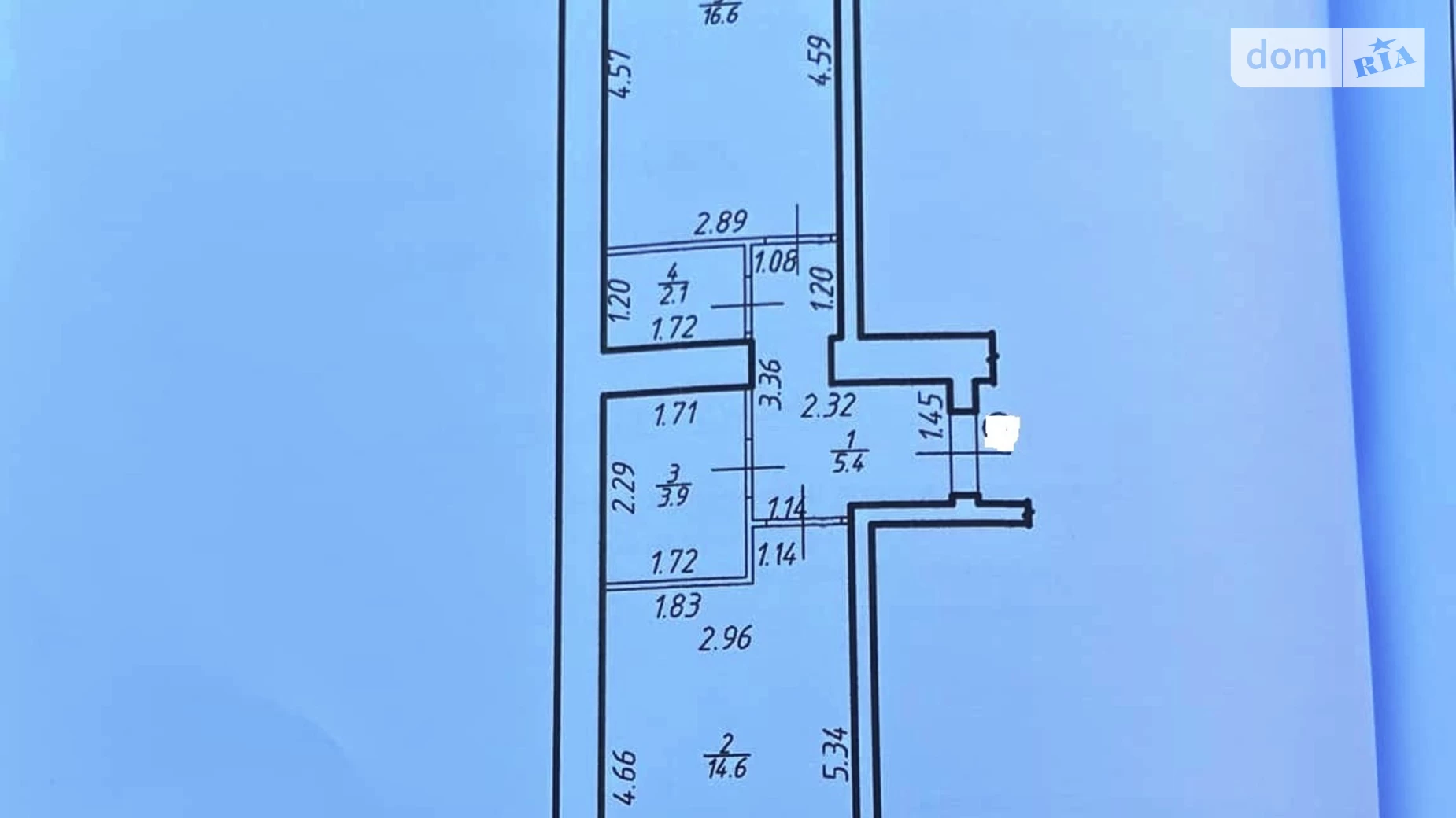Продается 1-комнатная квартира 42.6 кв. м в Ивано-Франковске, ул. Высочана Семена, 18 корпус 15 - фото 2
