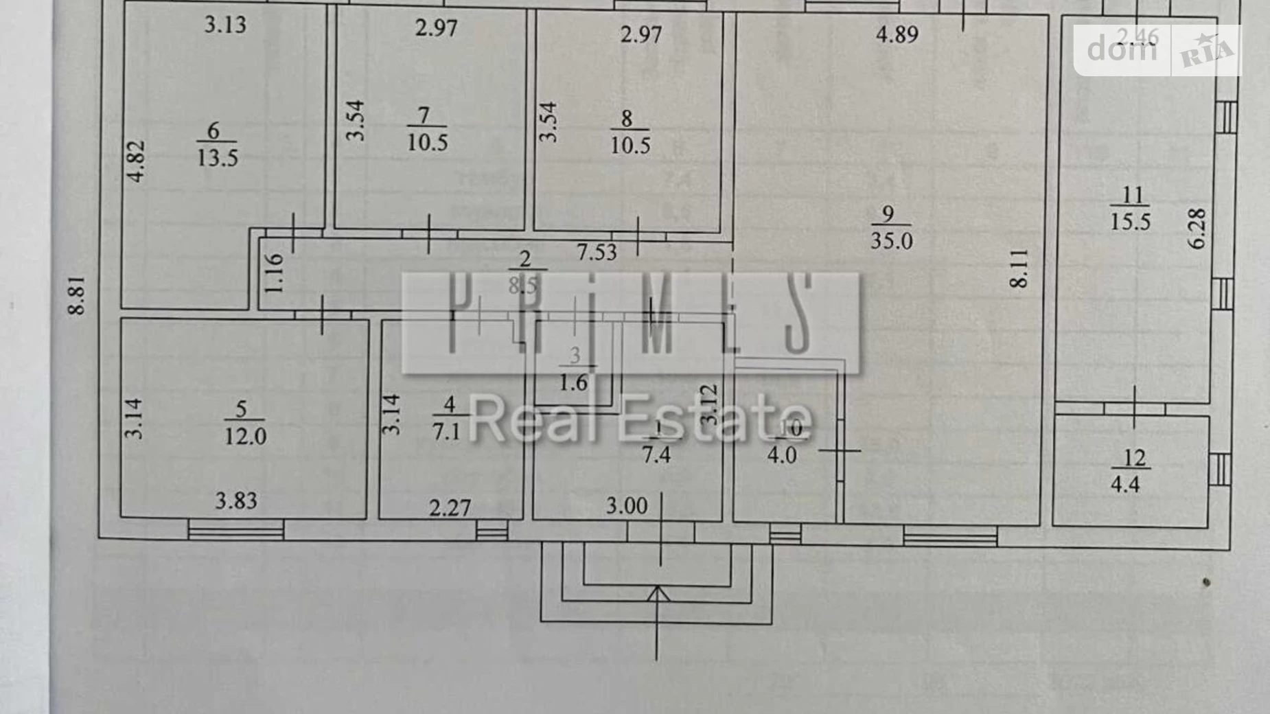 Сдается в аренду одноэтажный дом 130 кв. м с гаражом, цена: 1400 $ - фото 3
