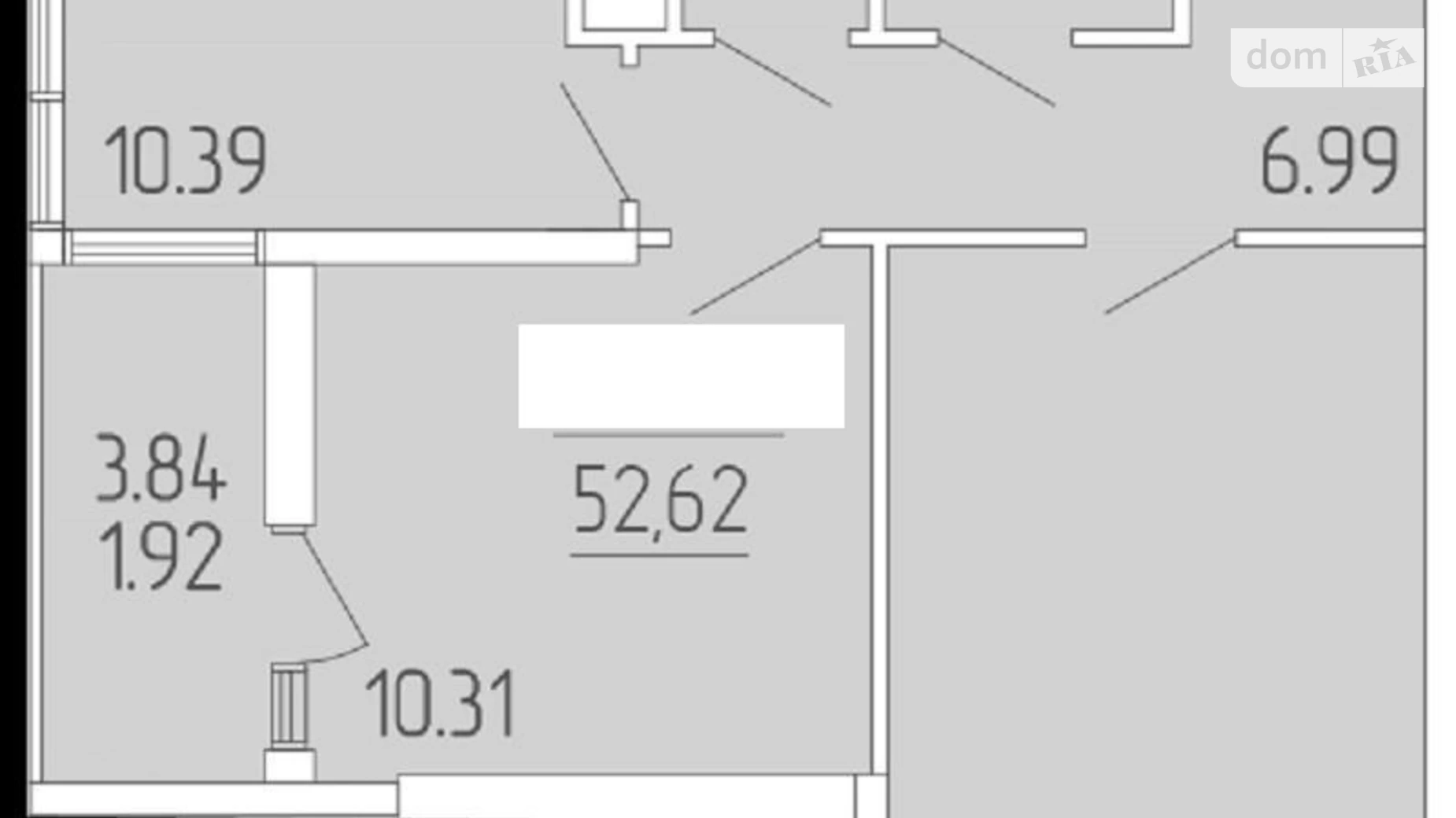Продається 2-кімнатна квартира 53 кв. м у Одесі, вул. Краснова, 3 - фото 2